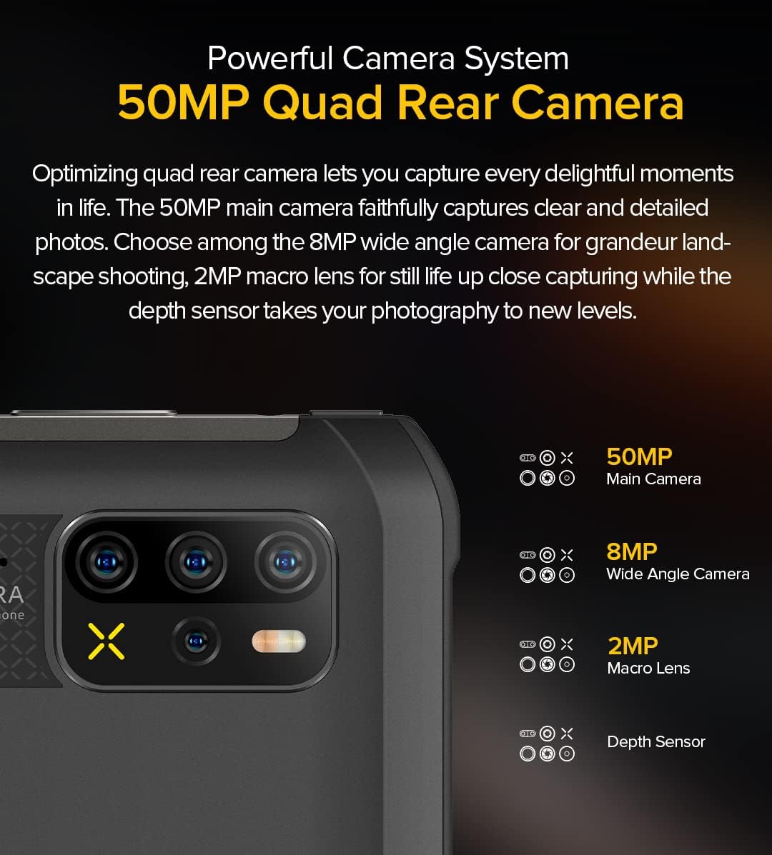 Ulefone Armor 12S - Telefono Robusto Android 12 - immagine 4