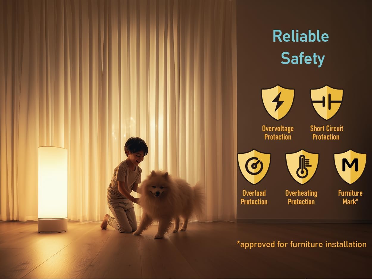 Trasformatore LED 24V 80W Dimmerabile DALI PUSH - immagine 3