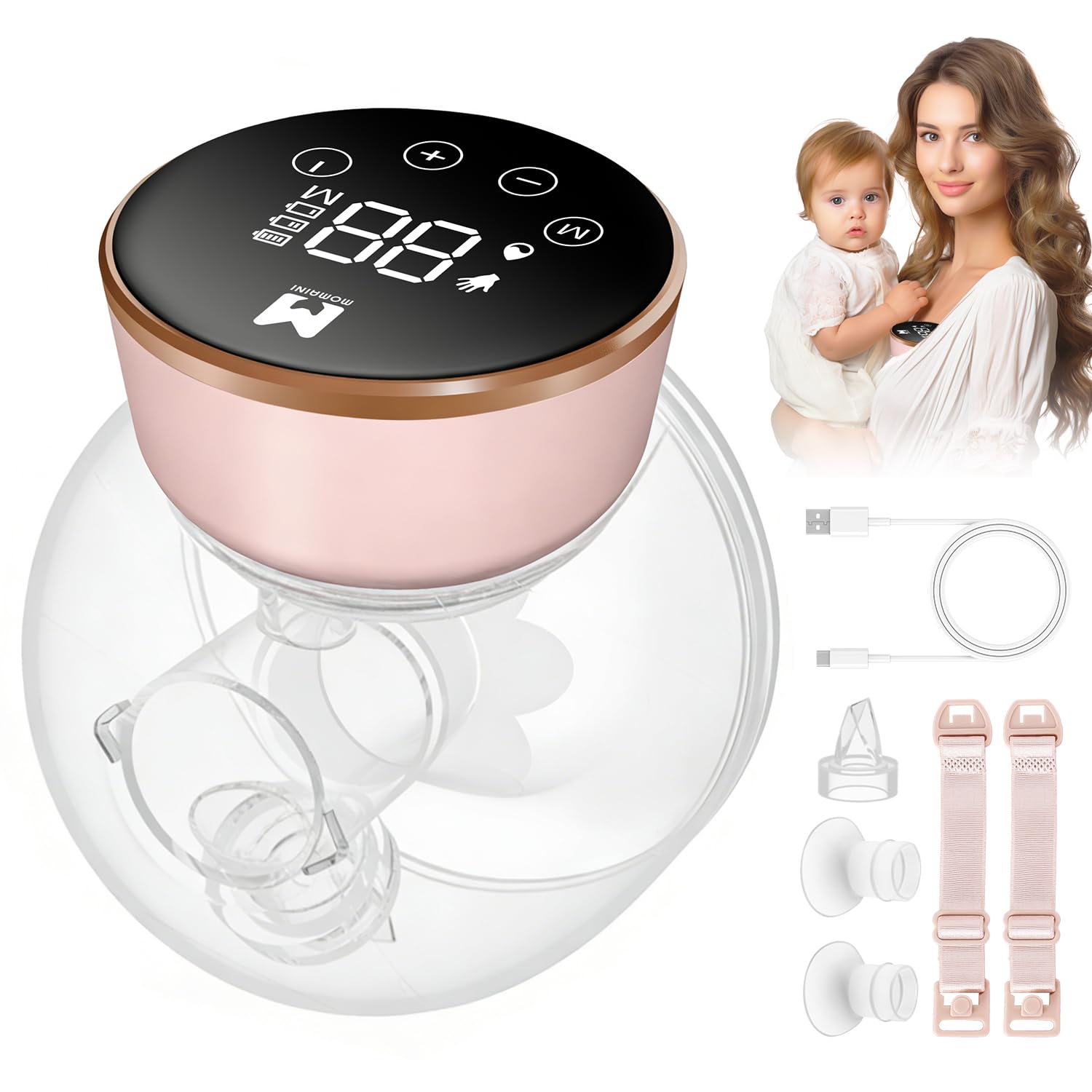 Tiralatte Indossabile Elettrico Ultra Silenzioso