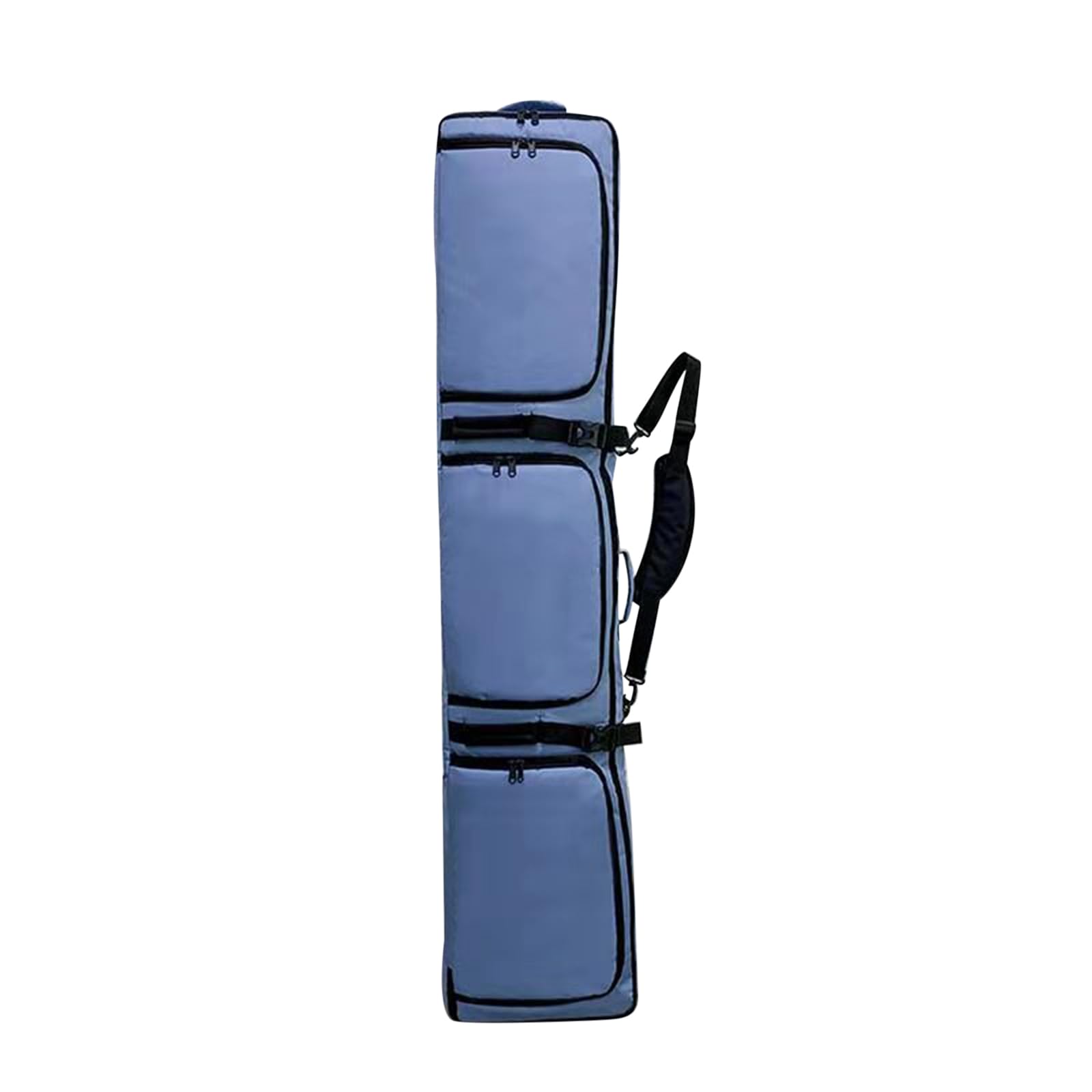 Borsa Imbottita per Snowboard/Sci con Ruote, Blu