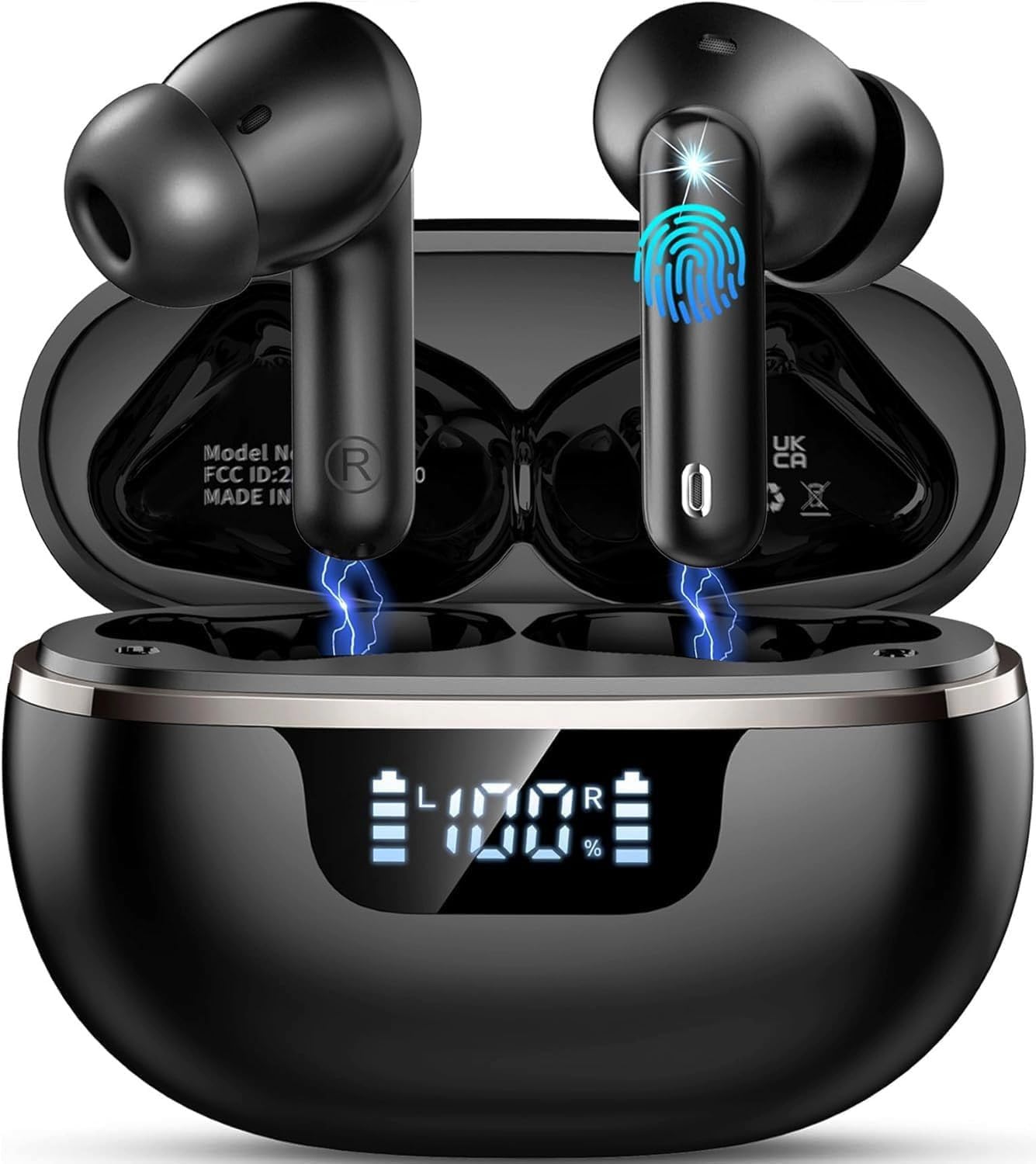 Cuffie Bluetooth 5.4 Stereo HiFi 48 Ore