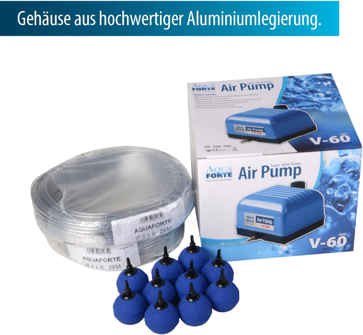 Aquaforte Pompa Ad Aria Hailea V60 60L/min - immagine 3