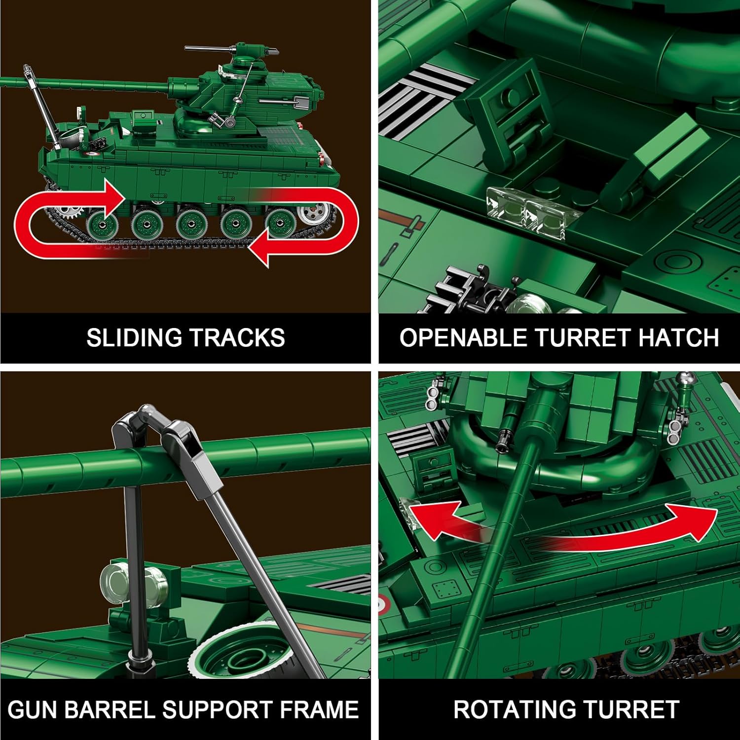 Reobrix Kit di costruzione leggero per adulti 77033 - immagine 4