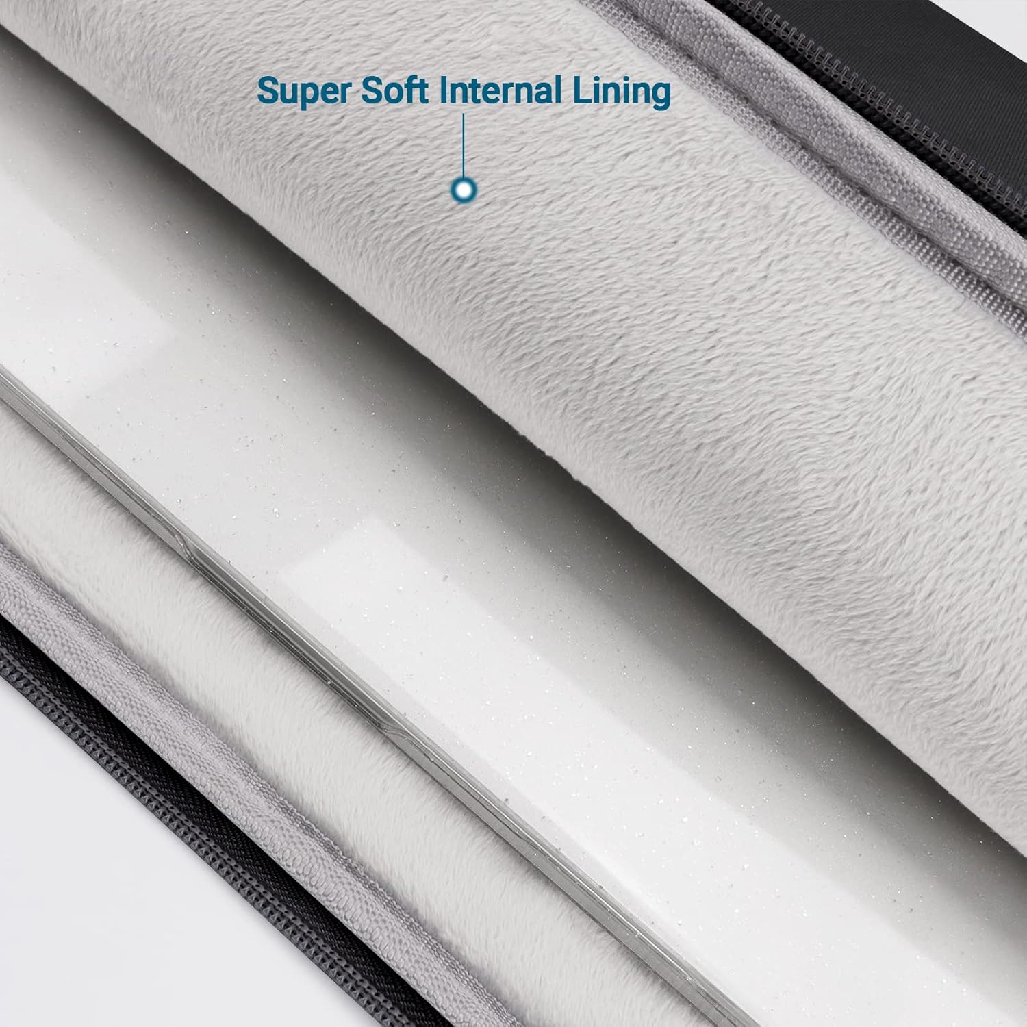 Zyb Custodia PC Portatile 13-13,3 Pollici - Nero - immagine 4