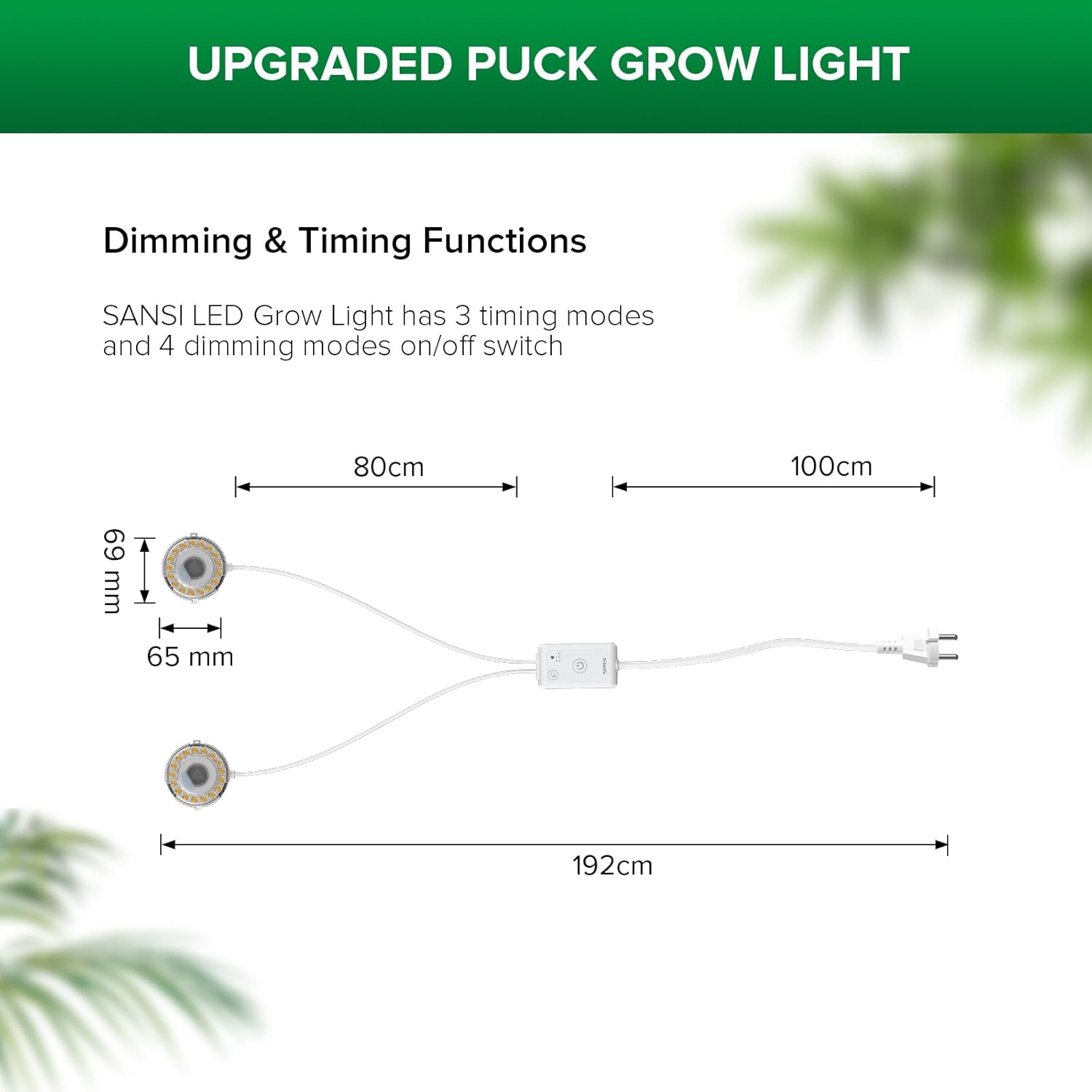 Sansi Lampada Orticoltura LED 10W Dimmerabile - immagine 7