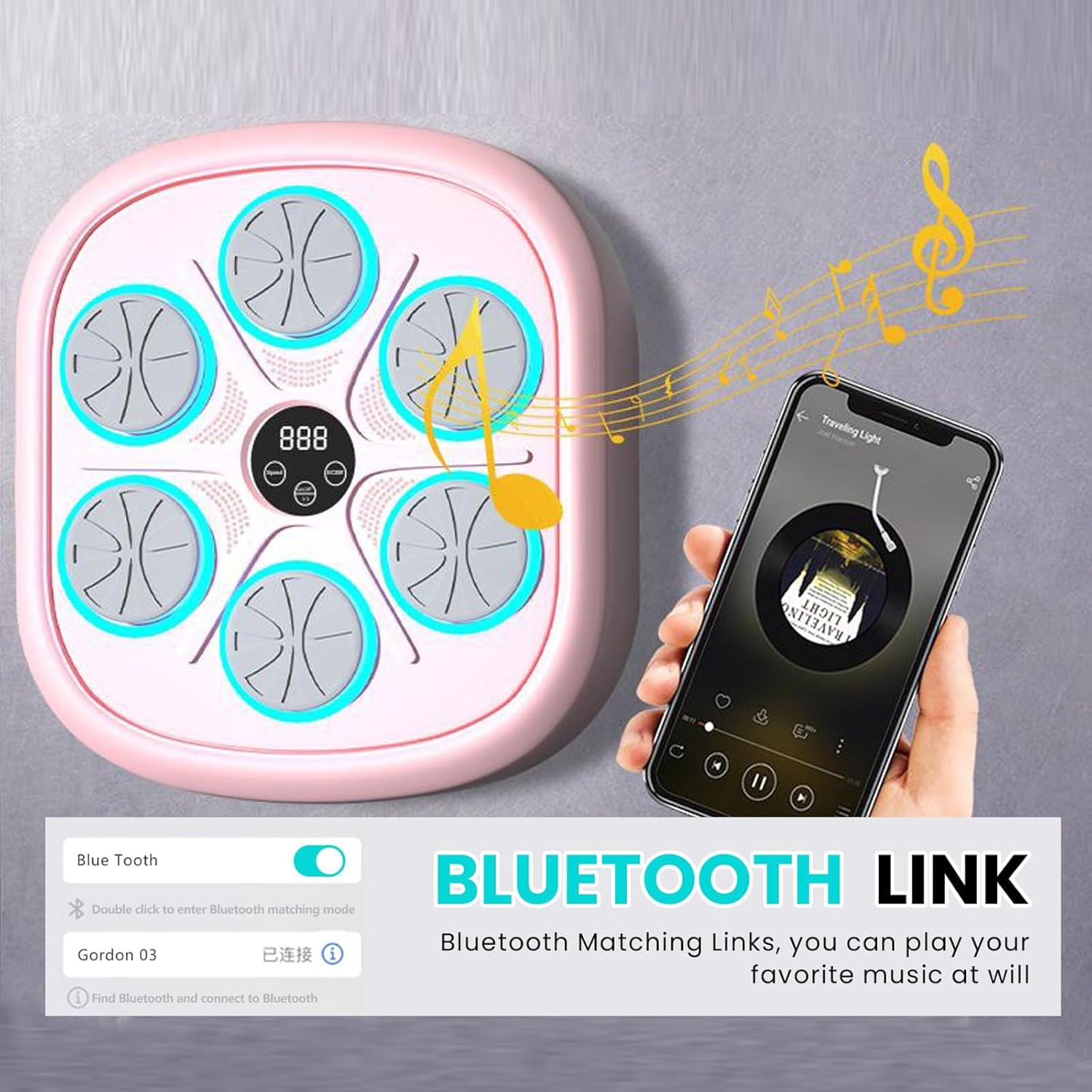 ENDBAG Macchina Musicale Boxe con Guantoni - immagine 3