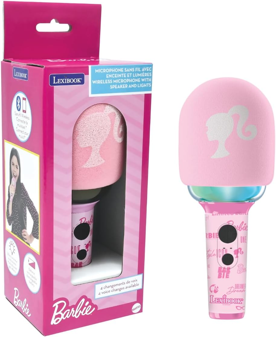 Lexibook Barbie - Microfono Wireless con Altoparlante - immagine 1