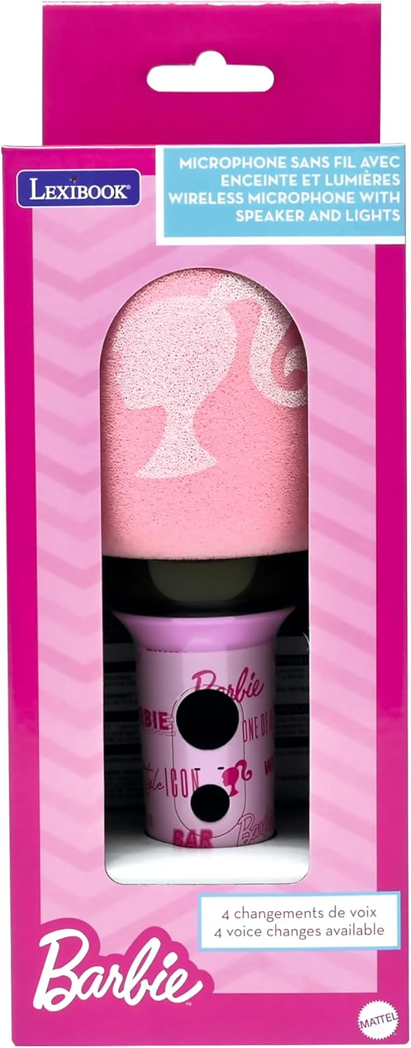 Lexibook Barbie - Microfono Wireless con Altoparlante - immagine 5
