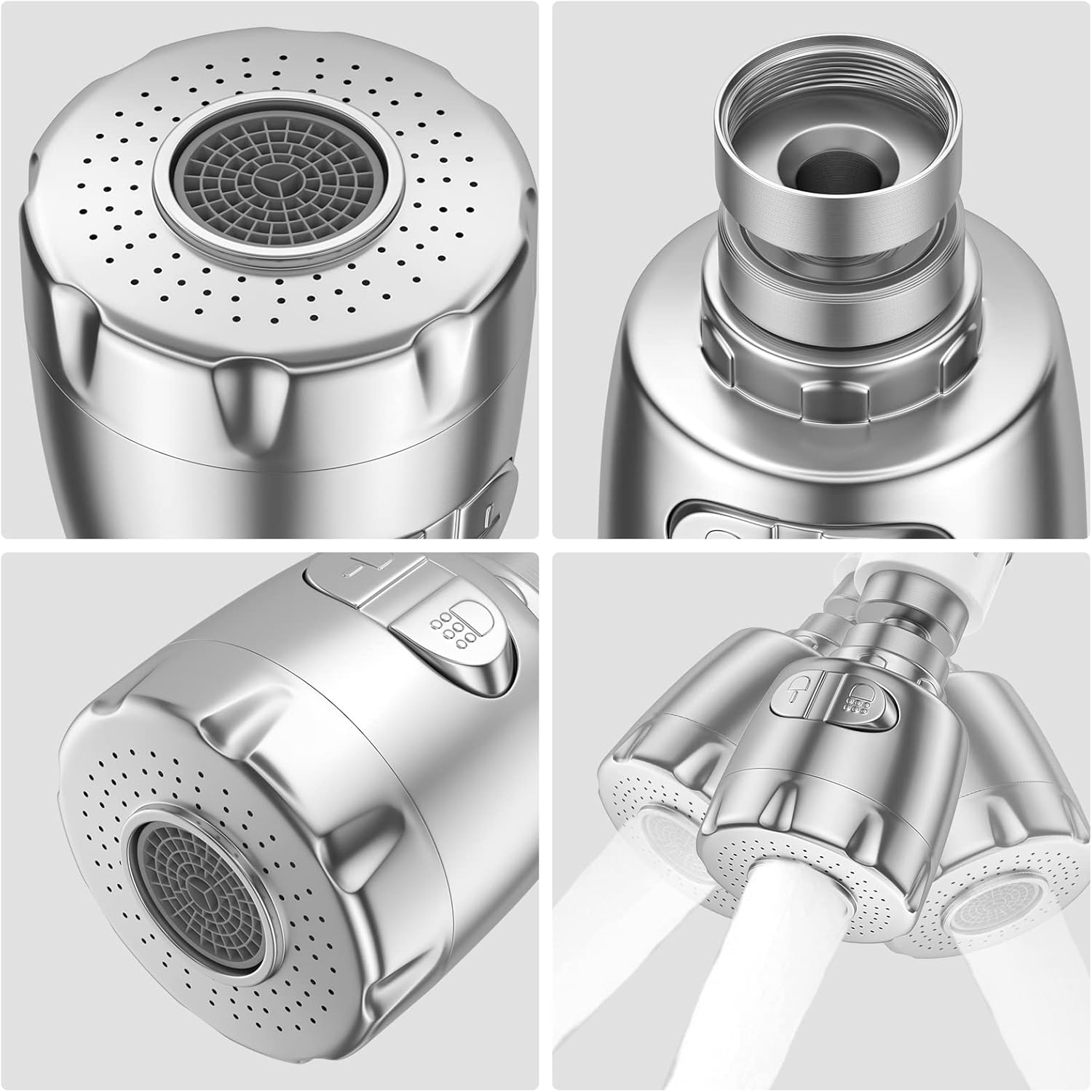 Vinabo Aeratore per Rubinetto Girevole 360° - immagine 3