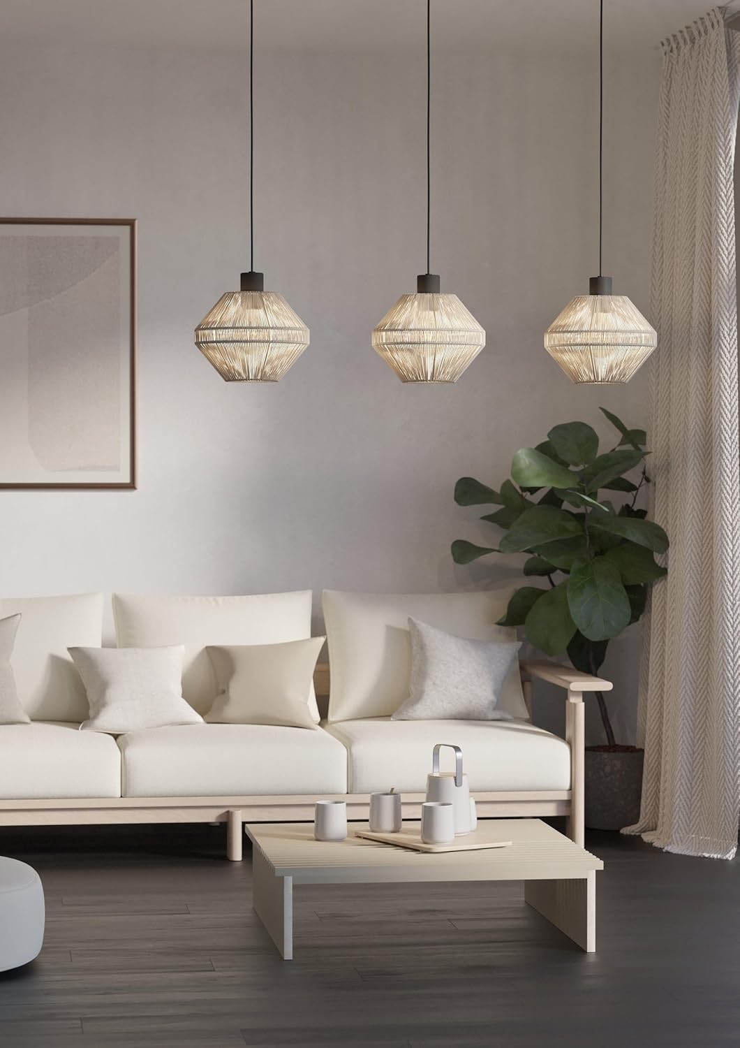 Eglo Lampadario a Sospensione Midsumer 3 Luci - immagine 4