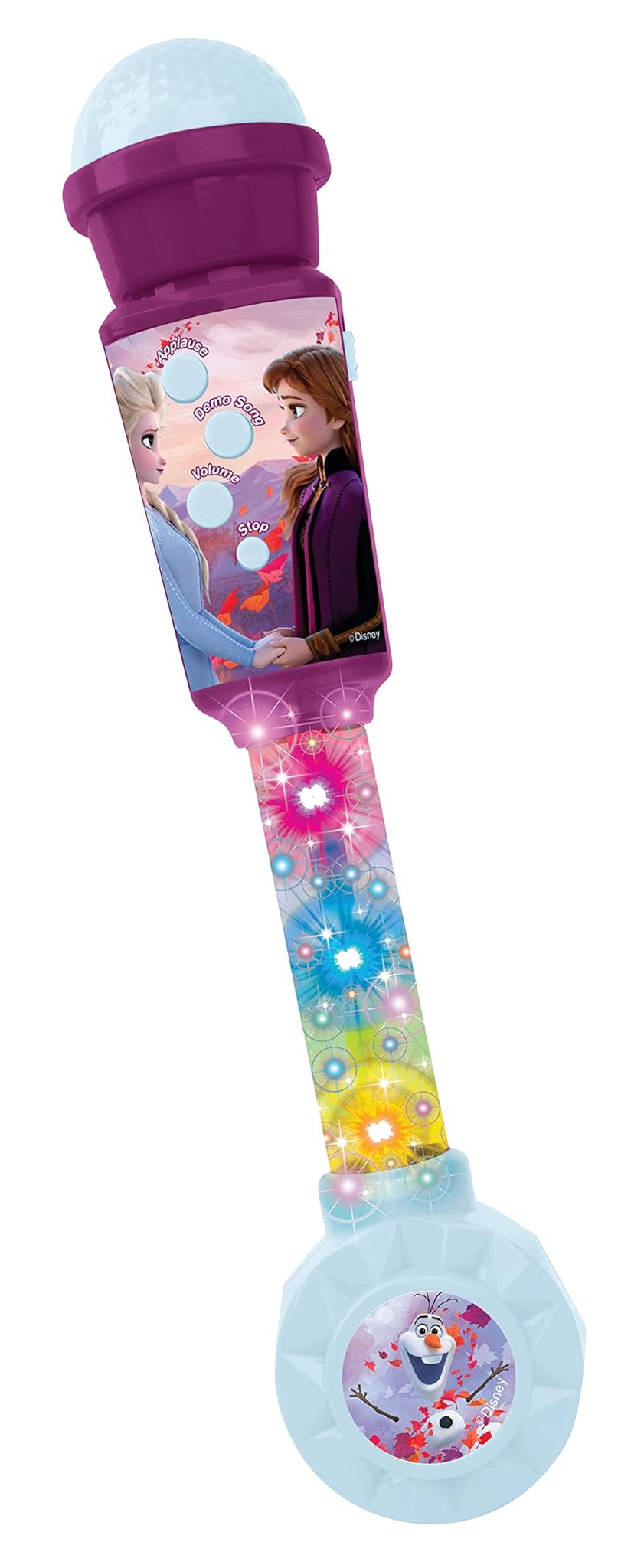 Lexibook Disney Frozen Microfono Bambini, Viola/Blu