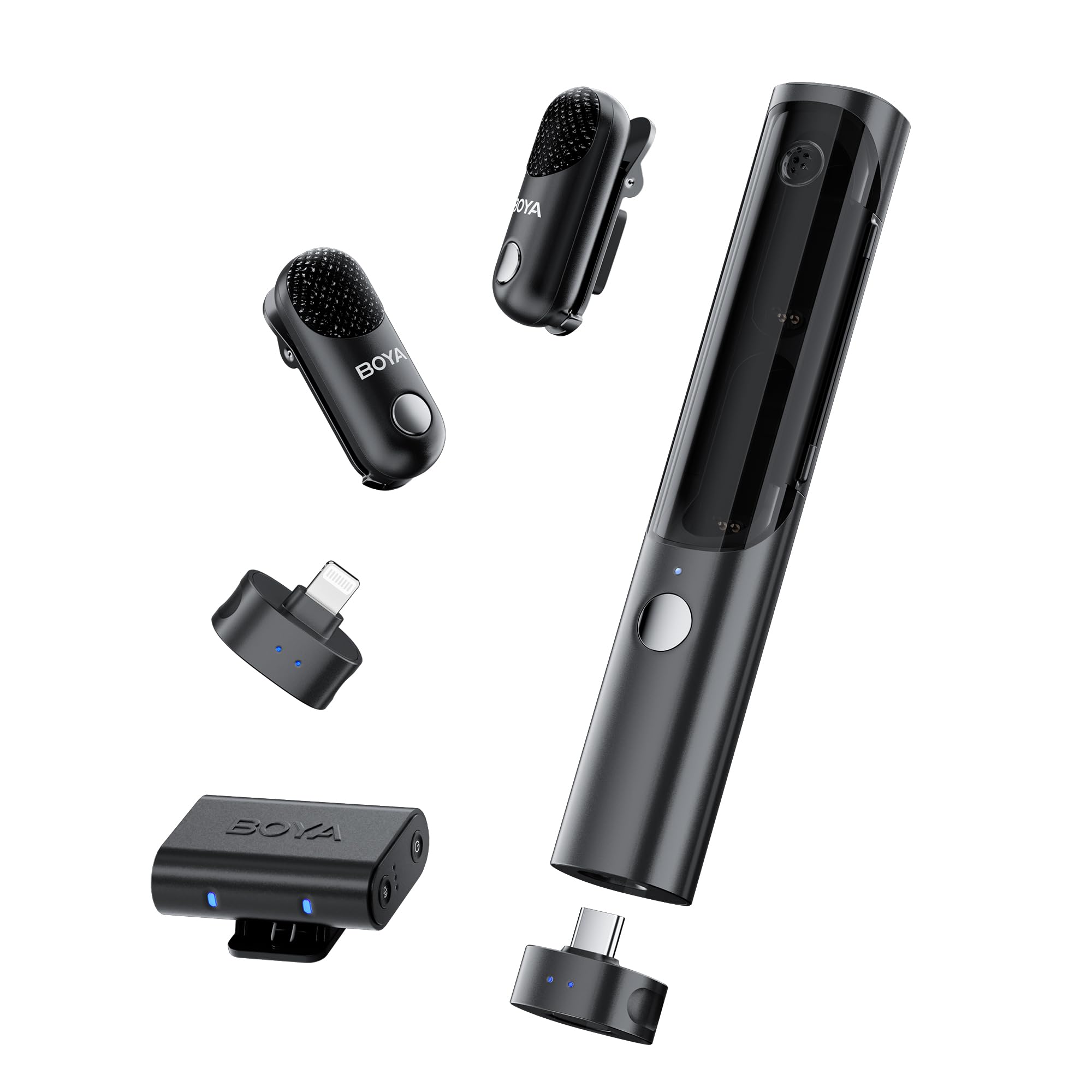 BOYA Magic Microfono Wireless Mini (2TX+3RX)