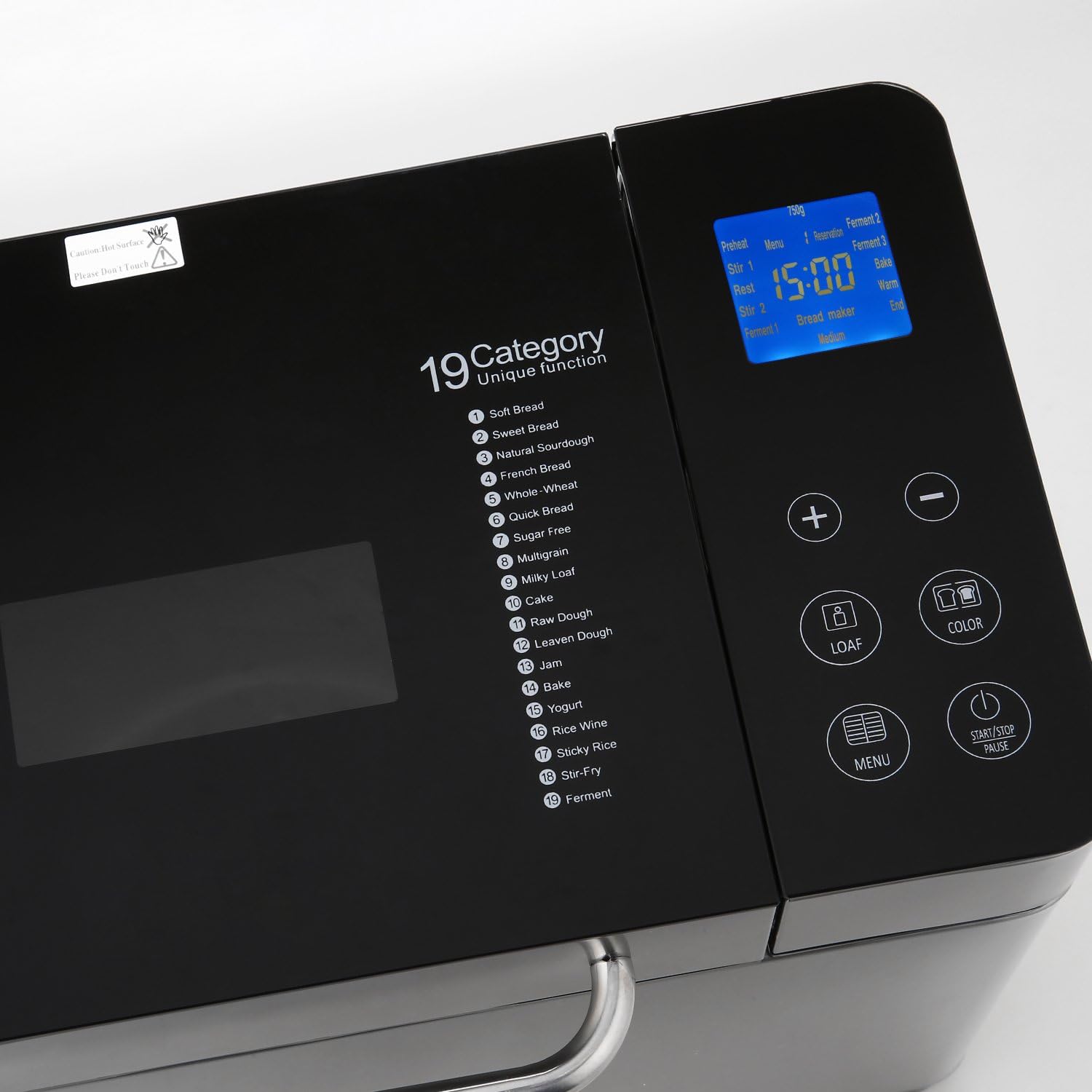 COOCHEER Macchina per il Pane Automatica 19 Programmi - immagine 1