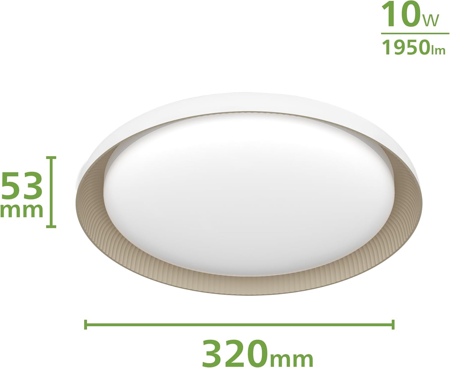 Philips Pebblo UltraEfficient Soffitto SceneSwitch, Bianco - immagine 3