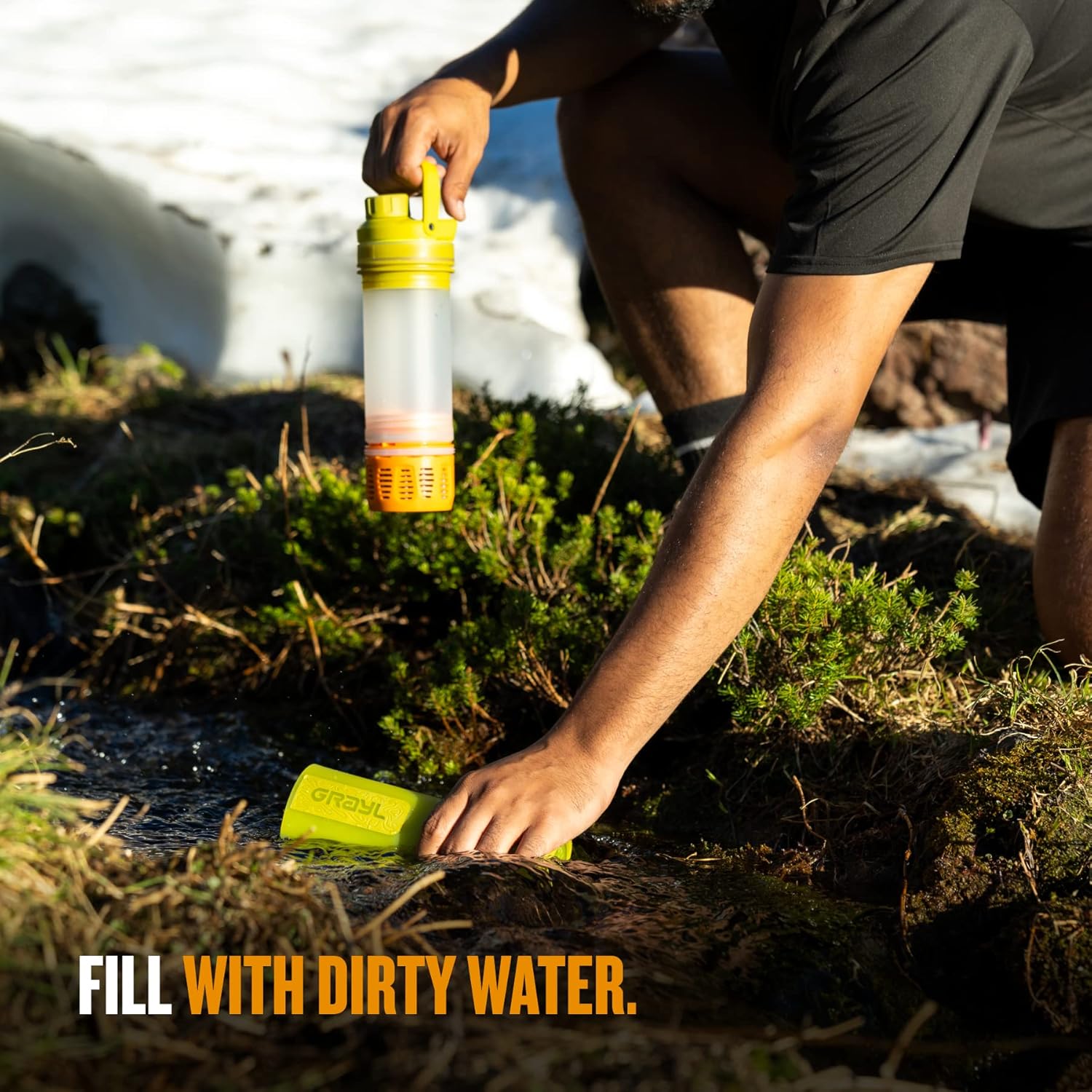 Grayl UltraPress 500ml - Filtro Acqua Potabile - immagine 3
