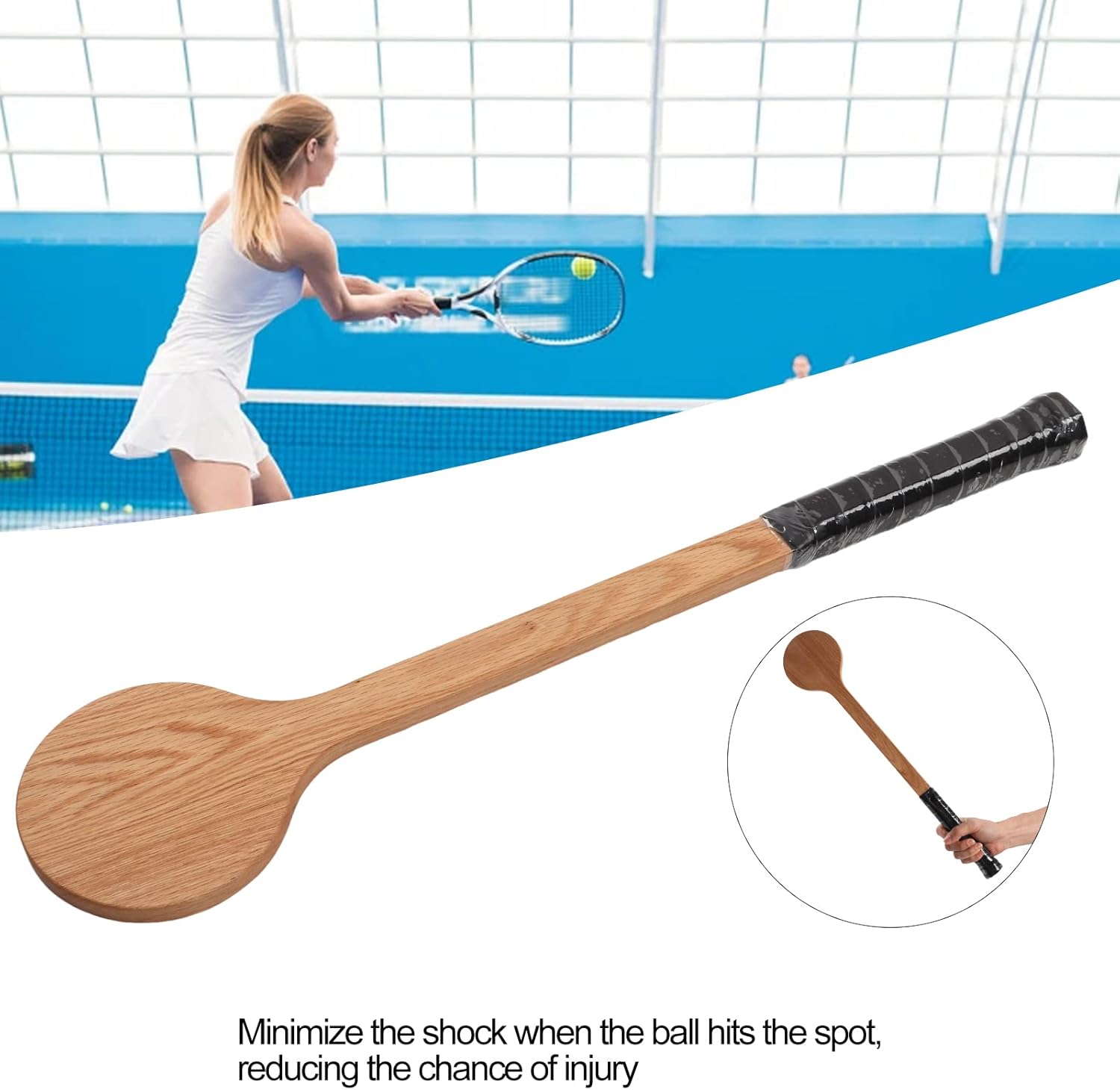 Bewinner Tennis Pointer Racchetta Swing Training Aid - immagine 2