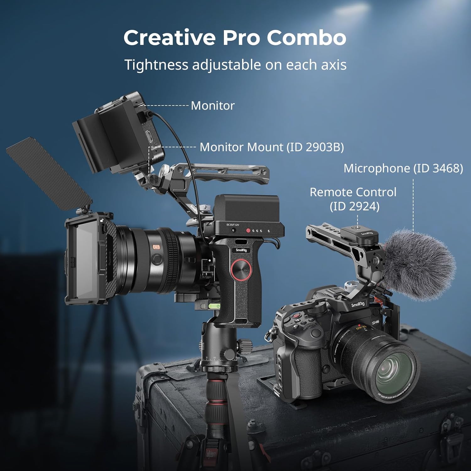 Smallrig Top Handle con Supporto Monitor 5323 - immagine 7