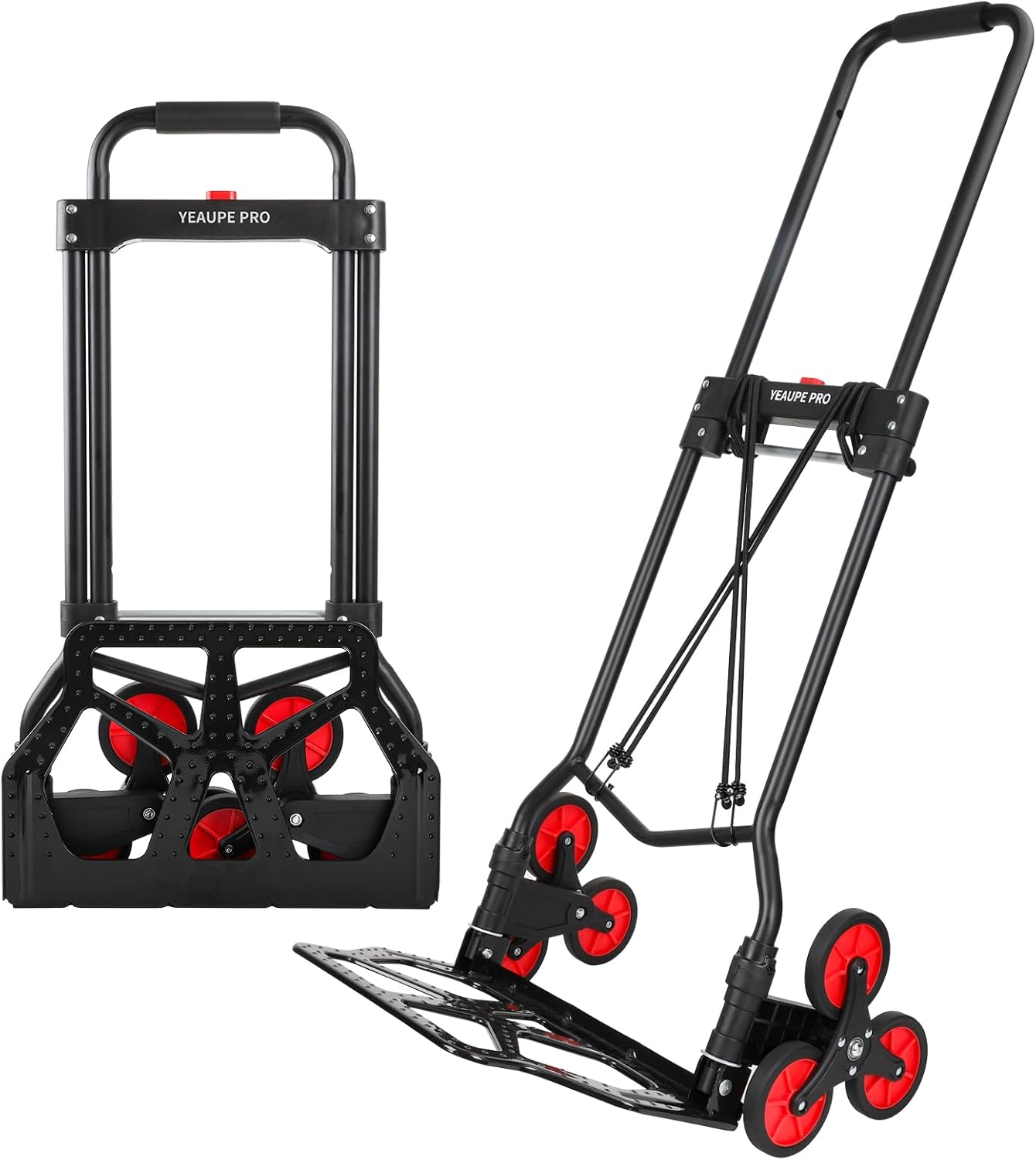 Yeaupe Pro Carrello Portapacchi Pieghevole per Scale