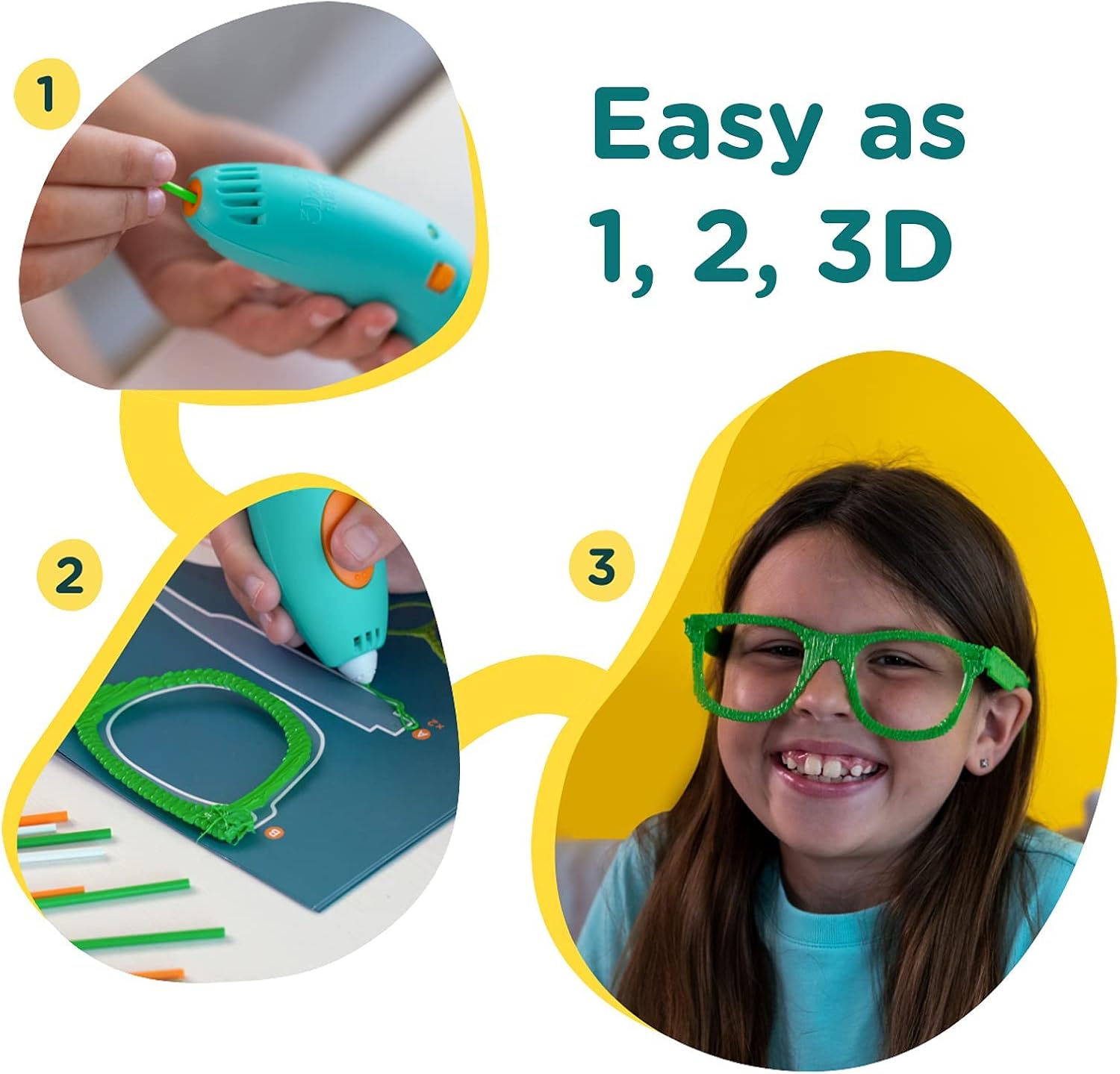 3doodler Start+ Essentials Set di Penna 3D per Bambini - immagine 4