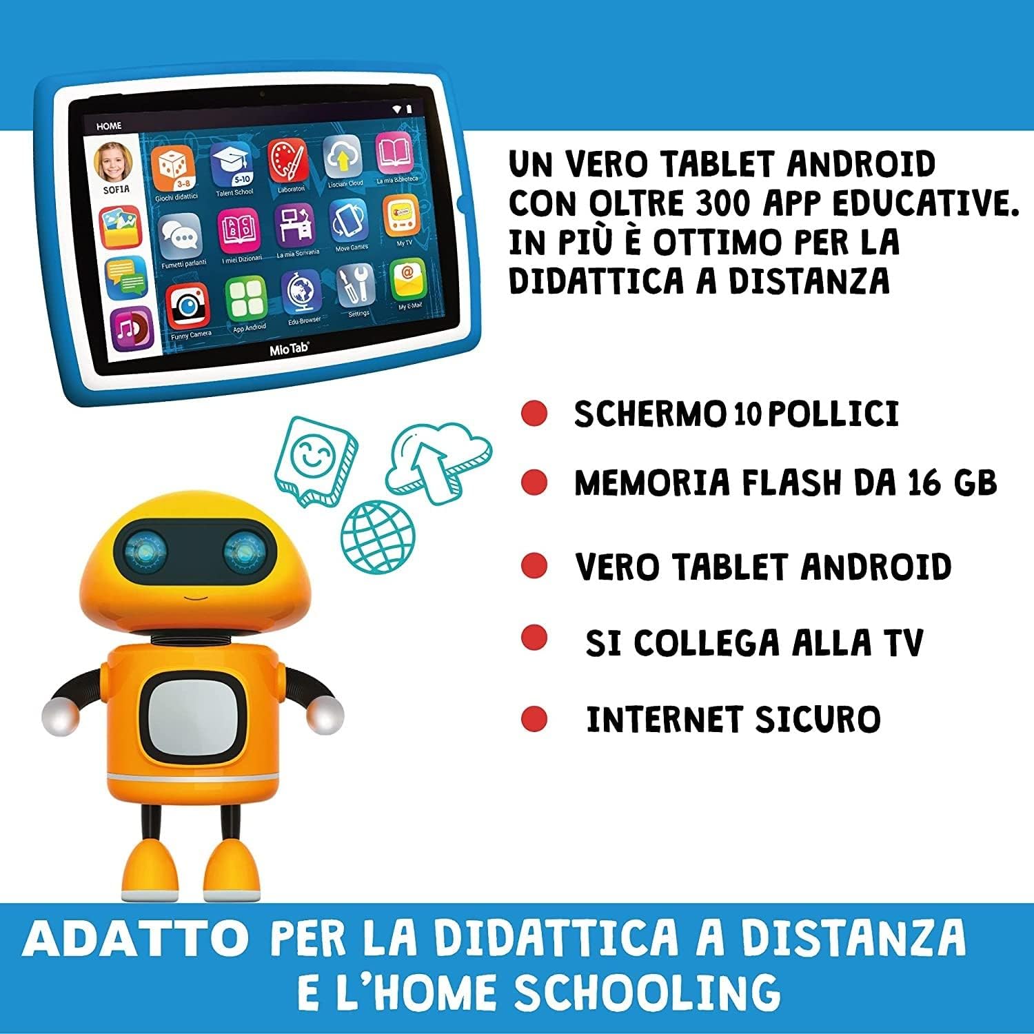 Liscianigiochi Mio Tab 10" Tutor XL 2021 - immagine 3