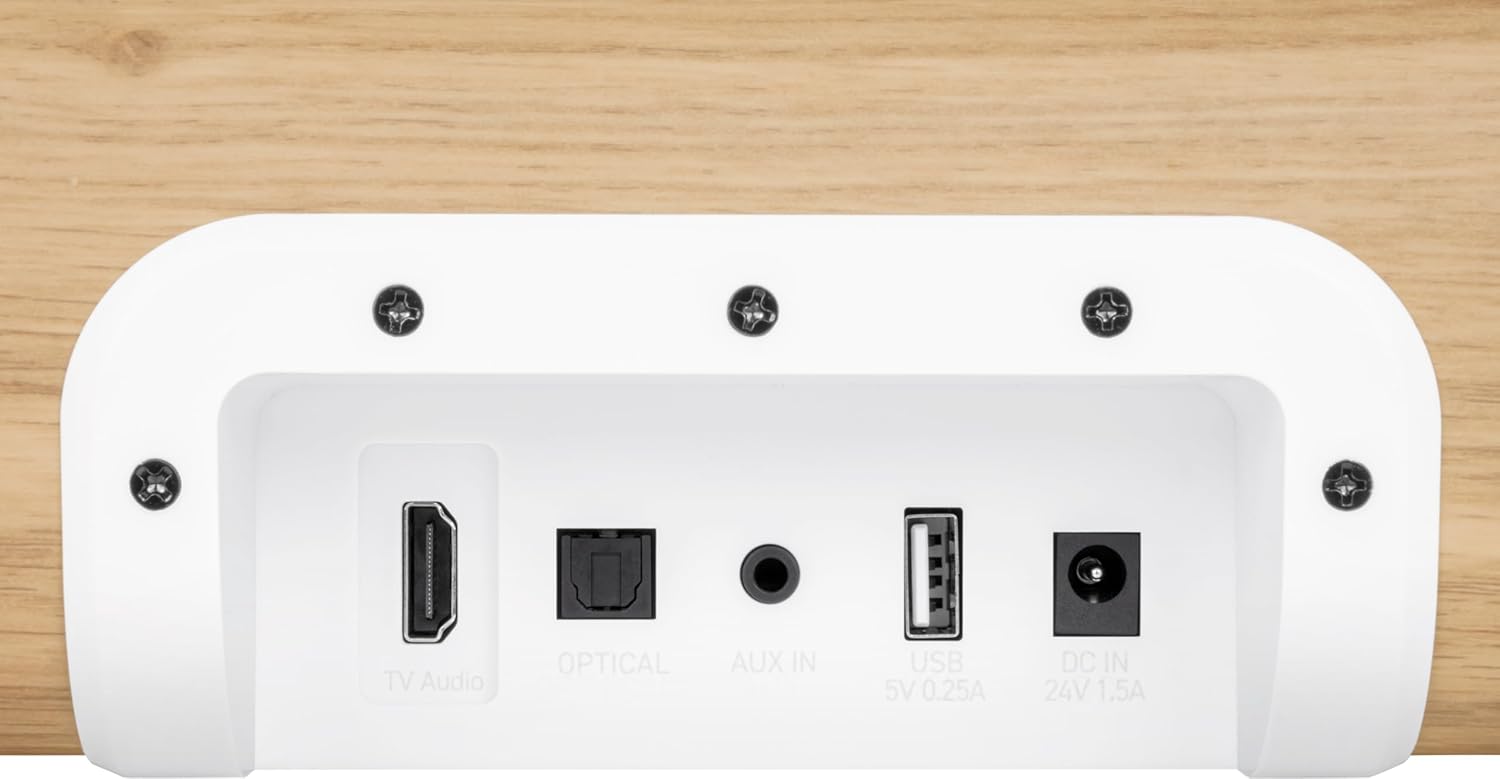 Thomson SB401BT Soundbar 200W - Bluetooth 5.0, Bianco & Legno - immagine 4