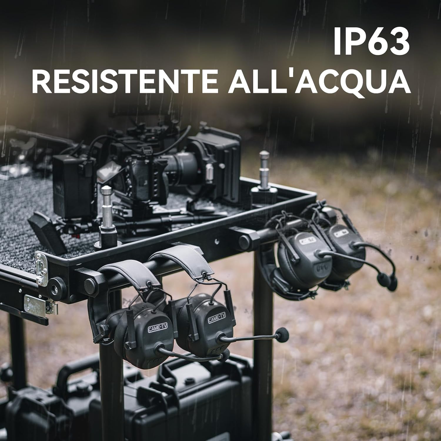 Cametv KUMINIK8 - Cuffie Interfoniche Wireless Dual Ear - immagine 6