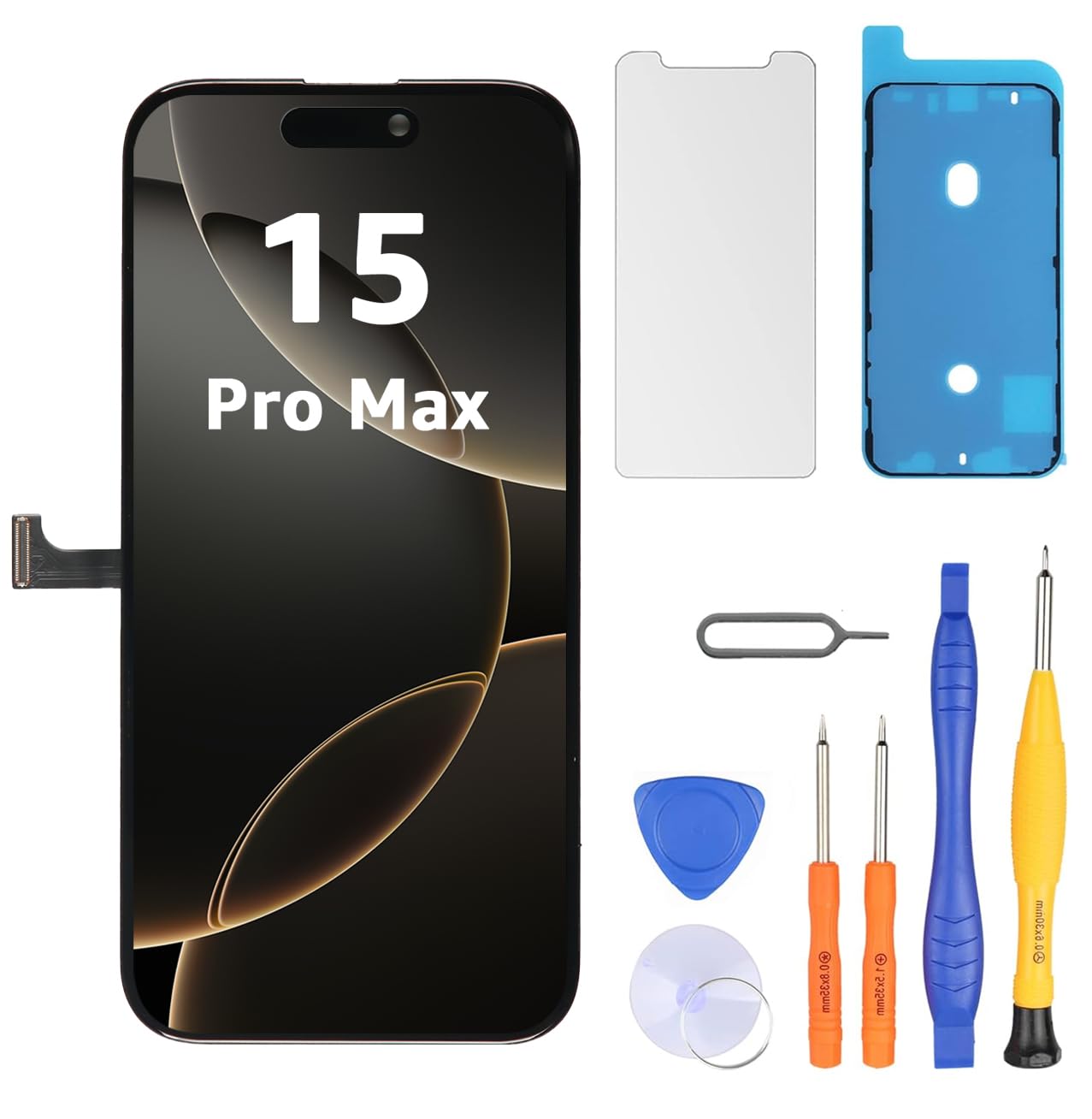 LL TRADER Display Ricambio per iPhone 15 Pro Max 6.7"