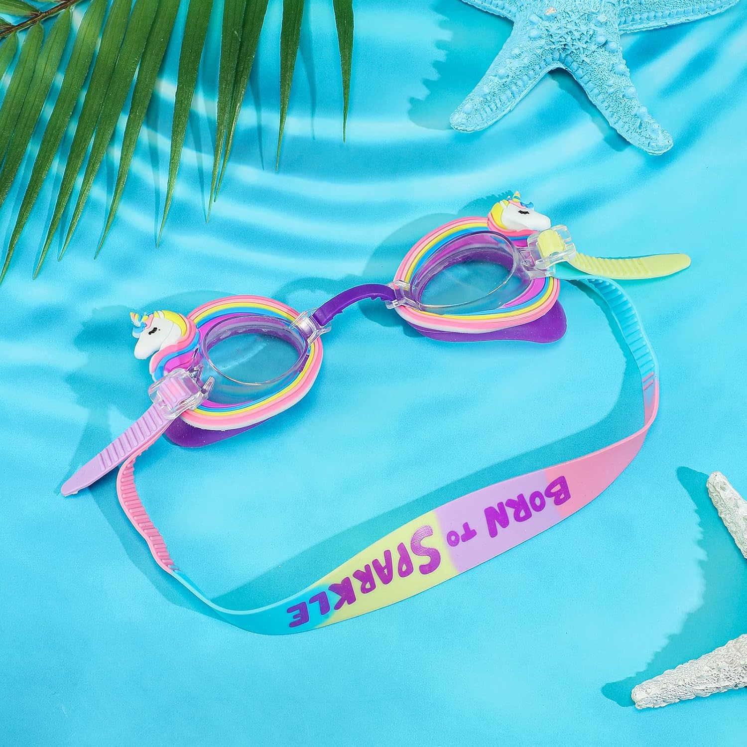 Weewooday Occhialini da Nuoto per Bambini 4-8 Anni - immagine 4