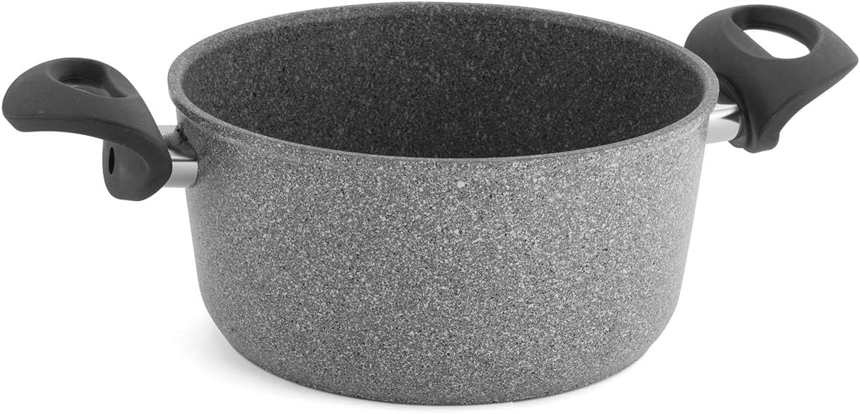 Ballarini Zwilling Casseruola 2 Manici Cortina Granitium Eco Induzione Cm 20