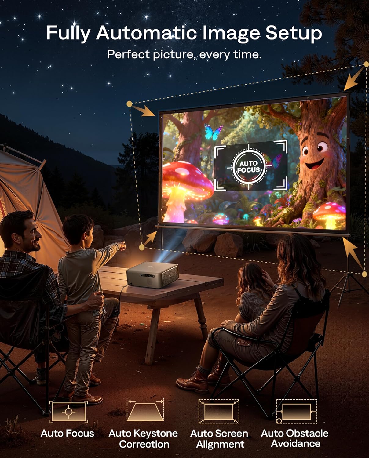 Aurzen EAZZE D1 MAX Proiettore con Google TV 14.0 - immagine 6