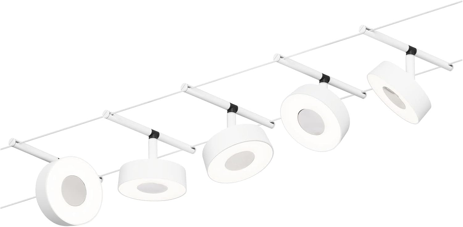 Paulmann Circle 94477 - Set Base LED 5x5W, Cromo - immagine 1