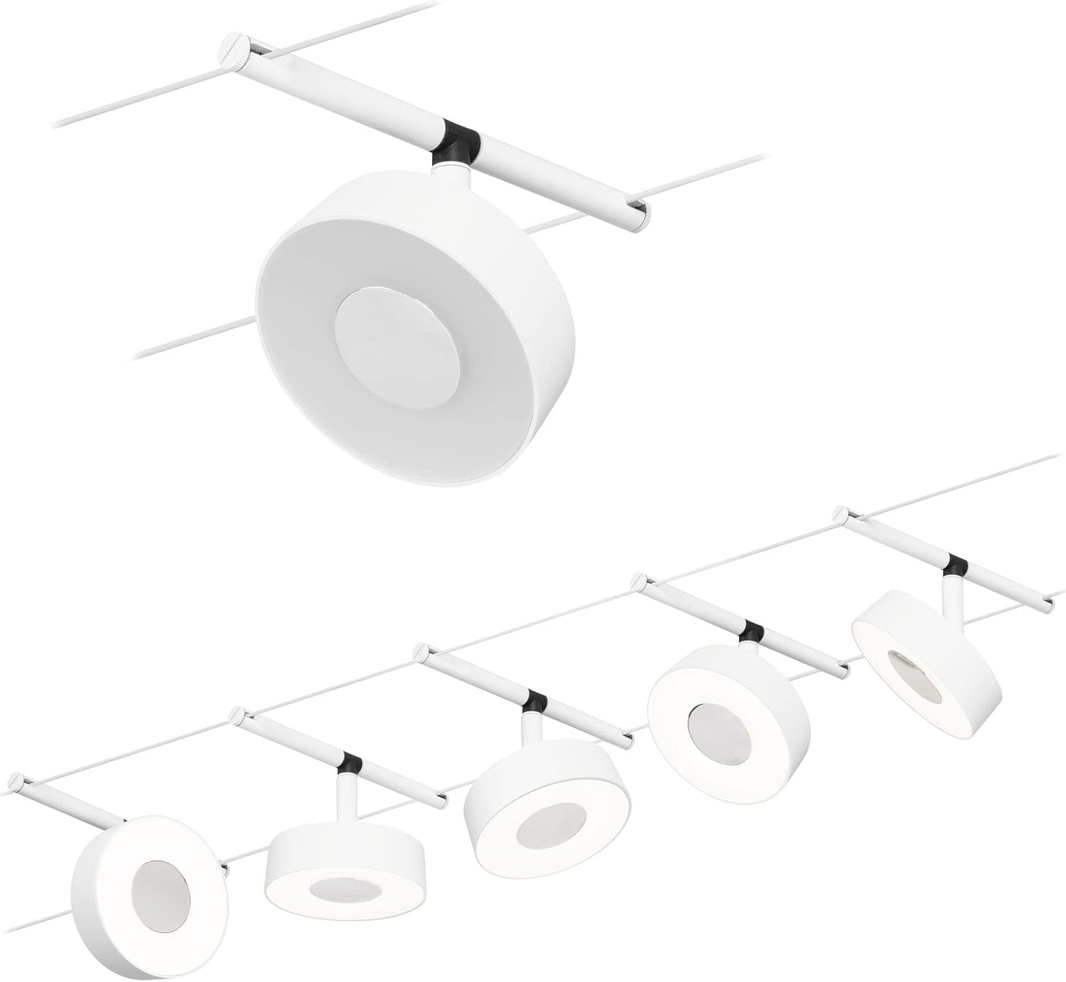 Paulmann Circle 94477 - Set Base LED 5x5W, Cromo - immagine 4