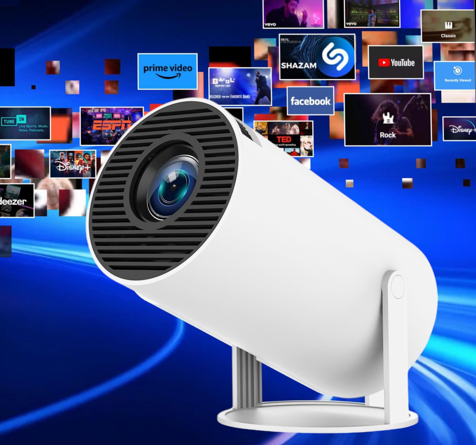 Proiettore Portatile 720P HD per Cellulare