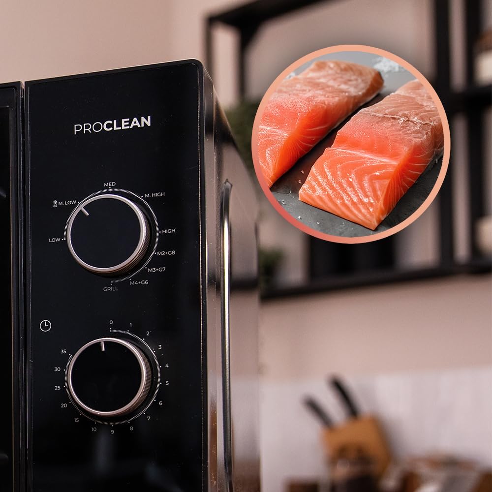 Cecotec Microonde Meccanico con Grill 23L Proclean 4120 - immagine 9