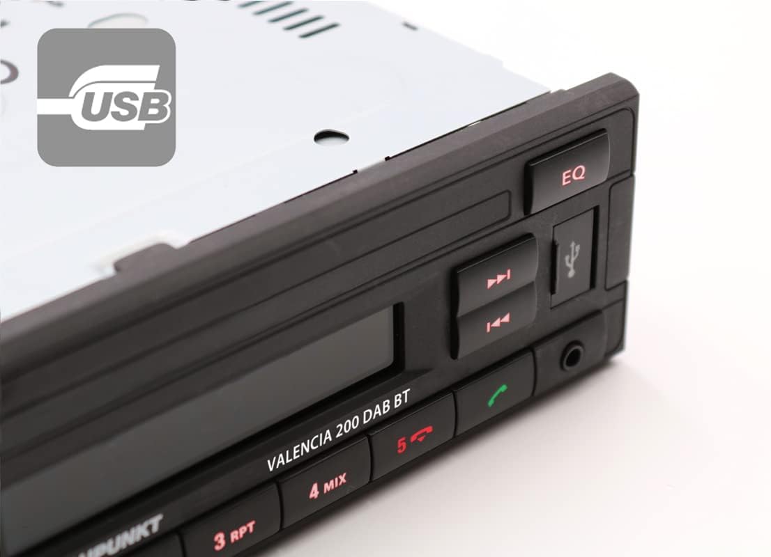 BLAUPUNKT Valencia 200 DAB BT - Bluetooth | DAB | USB | Autoradio - immagine 7