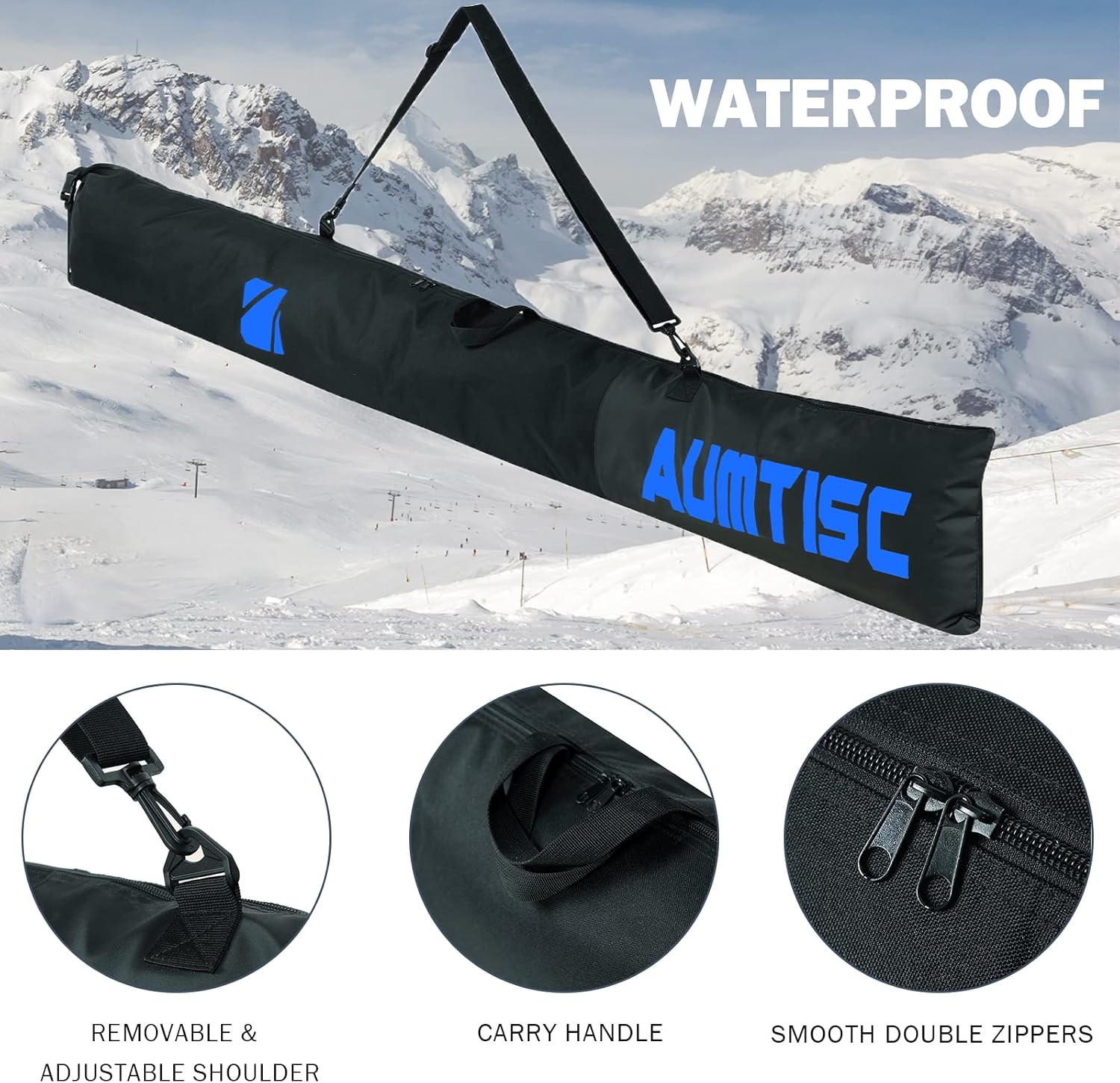 Aumtisc Sacca Portasci e Scarponi Imbottita - immagine 5