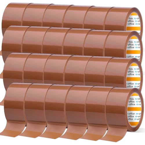 M-office Nastro Adesivo Marrone da Imballaggio (24 pezzi)