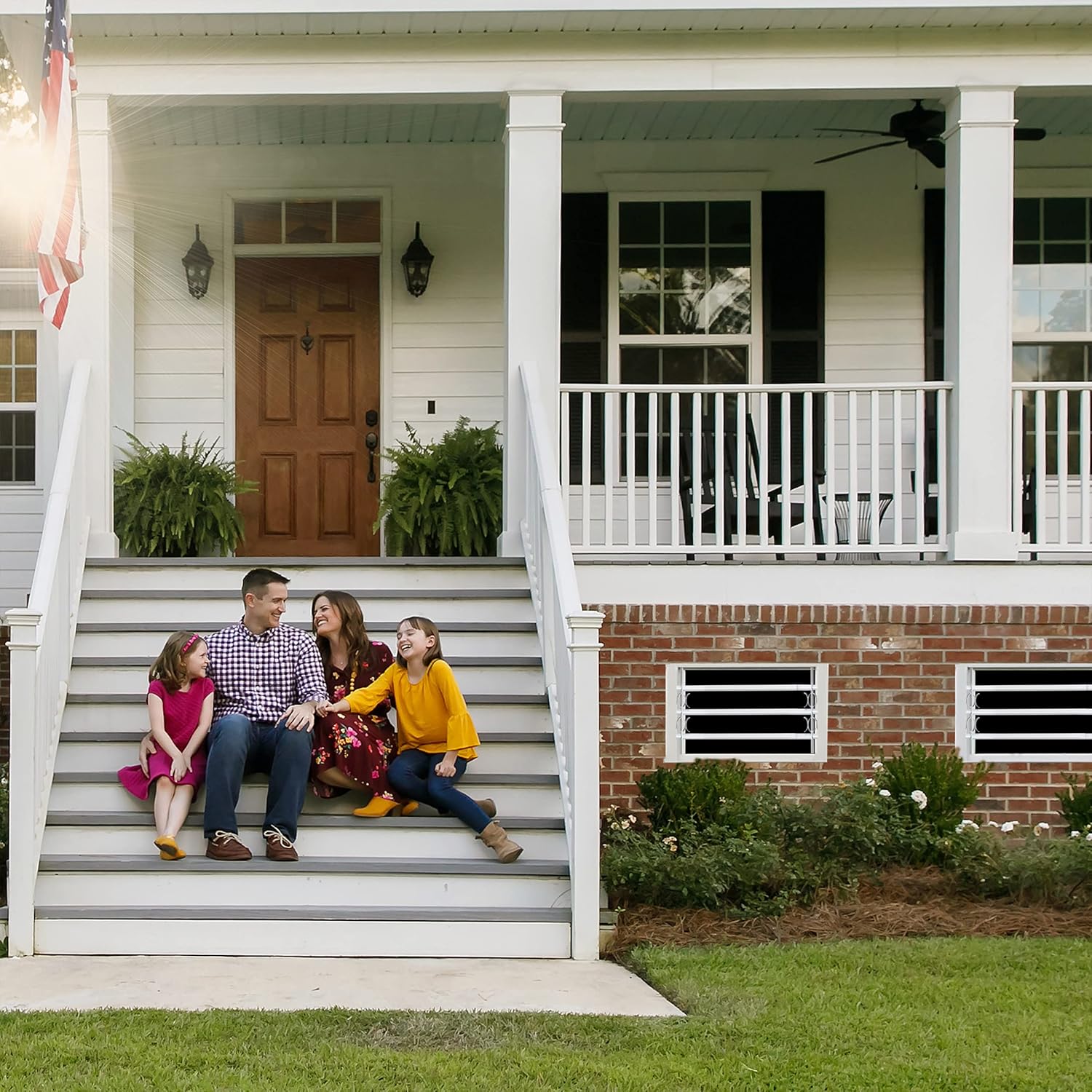 Relaxdays Grate per Finestre Antiscasso Estensibili Grigio - immagine 3