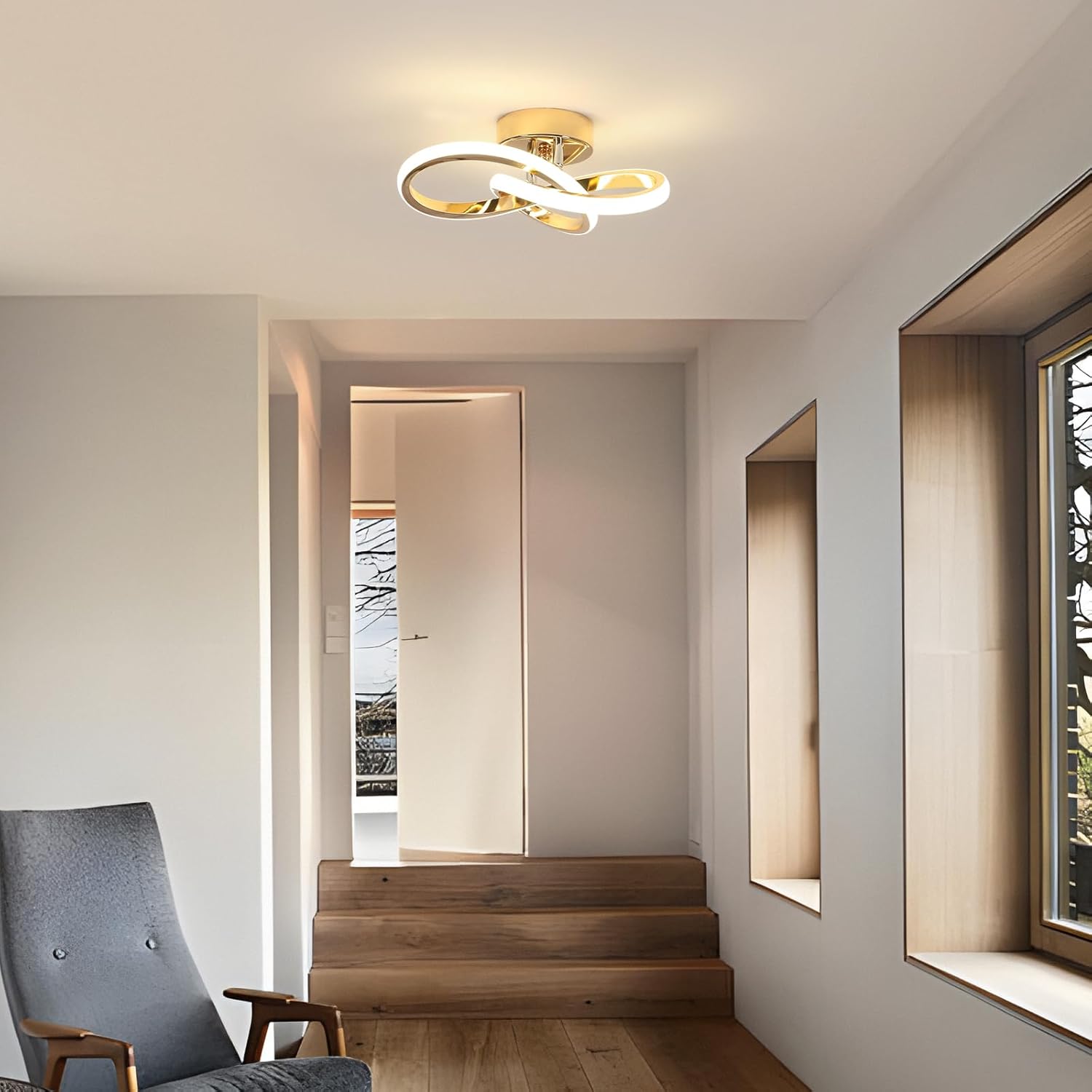 Delipop Plafoniera LED Soffitto Moderna 22W 2500 LM - immagine 3