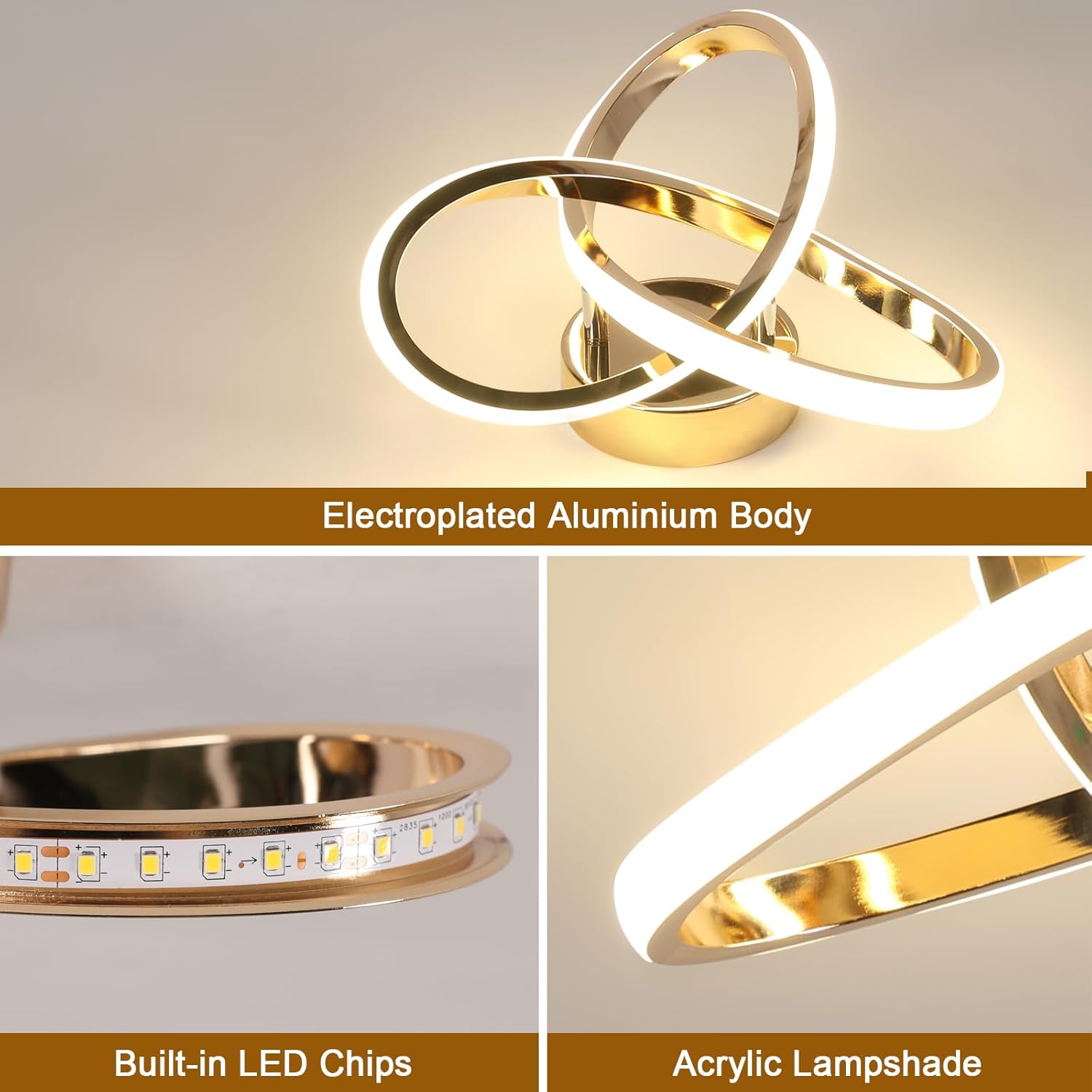 Delipop Plafoniera LED Soffitto Moderna 22W 2500 LM - immagine 5