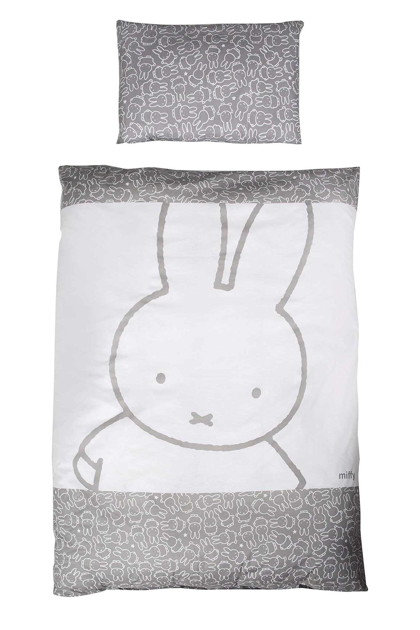 Roba Biancheria da Letto Double-Face Miffy, 100x135 cm