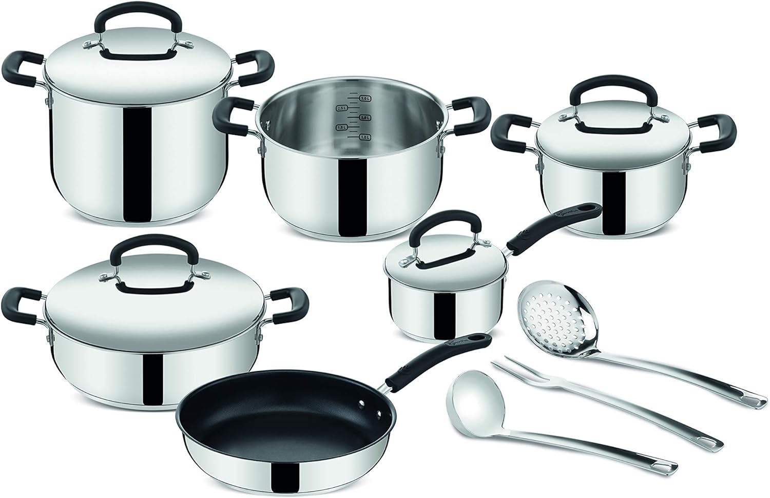Lagostina Pratica Set Pentole Induzione 13 Pezzi - immagine 1