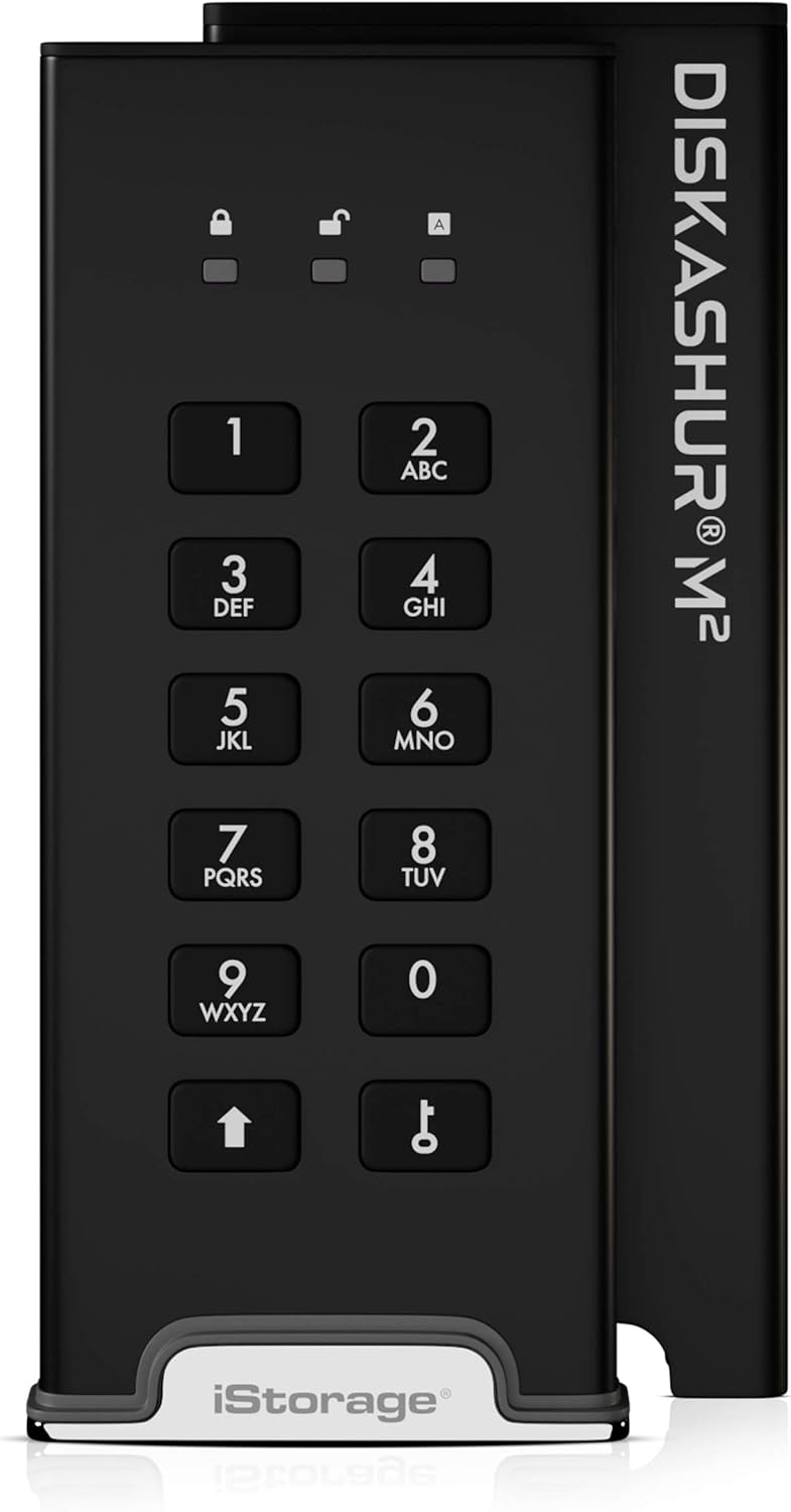 Istorage diskAshur M2 SSD Portatile USB 3.2 2 TB - immagine 1