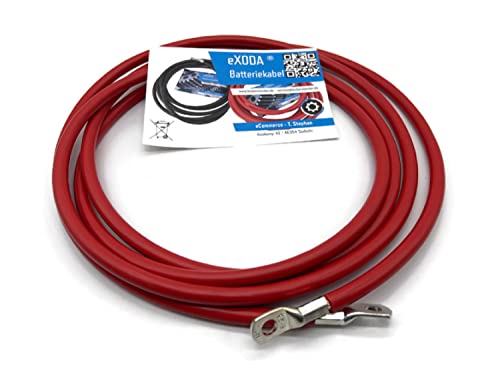 Exoda Cavo batteria 25 mm² 300cm con capocorda M8