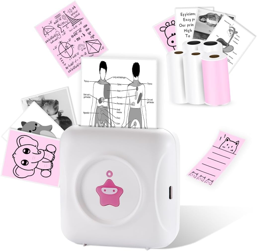 Vretti TP2-Y Mini Stampante Termica Tascabile - immagine 1