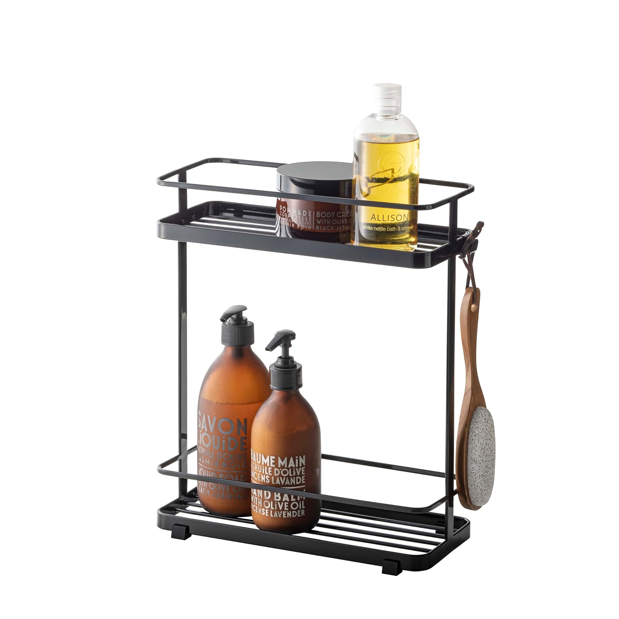 YAMAZAKI home Tower Bath Rack – Bathroom Storage Holder, Caddy Shelf Organizer