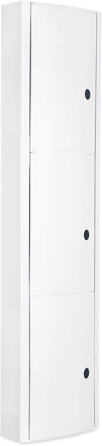 Tatay Mobile Bagno Verticale 3 Porte, Bianco