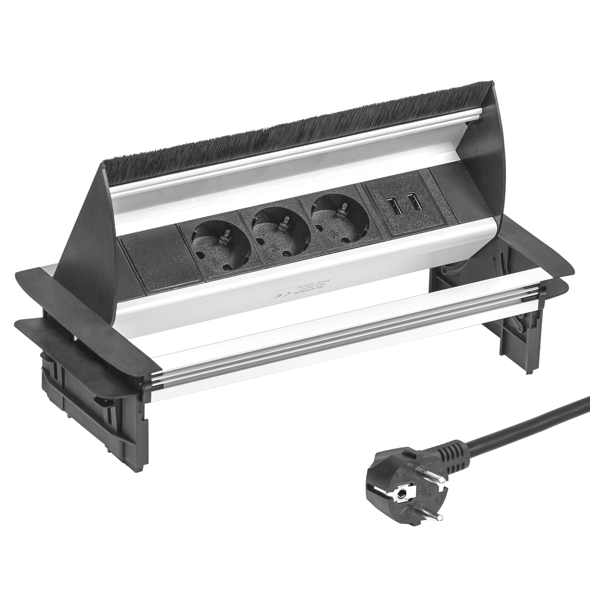 Elbe Inno Multipresa a Scomparsa da Incasso 3 Schuko