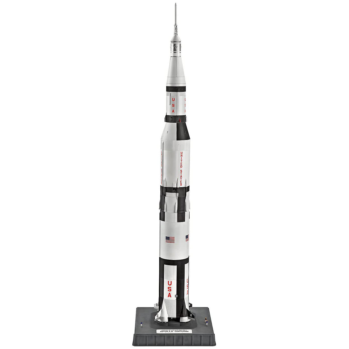 Revell 04909 - Apollo Saturn V Kit di Modello in Plastica, Scala 1:144