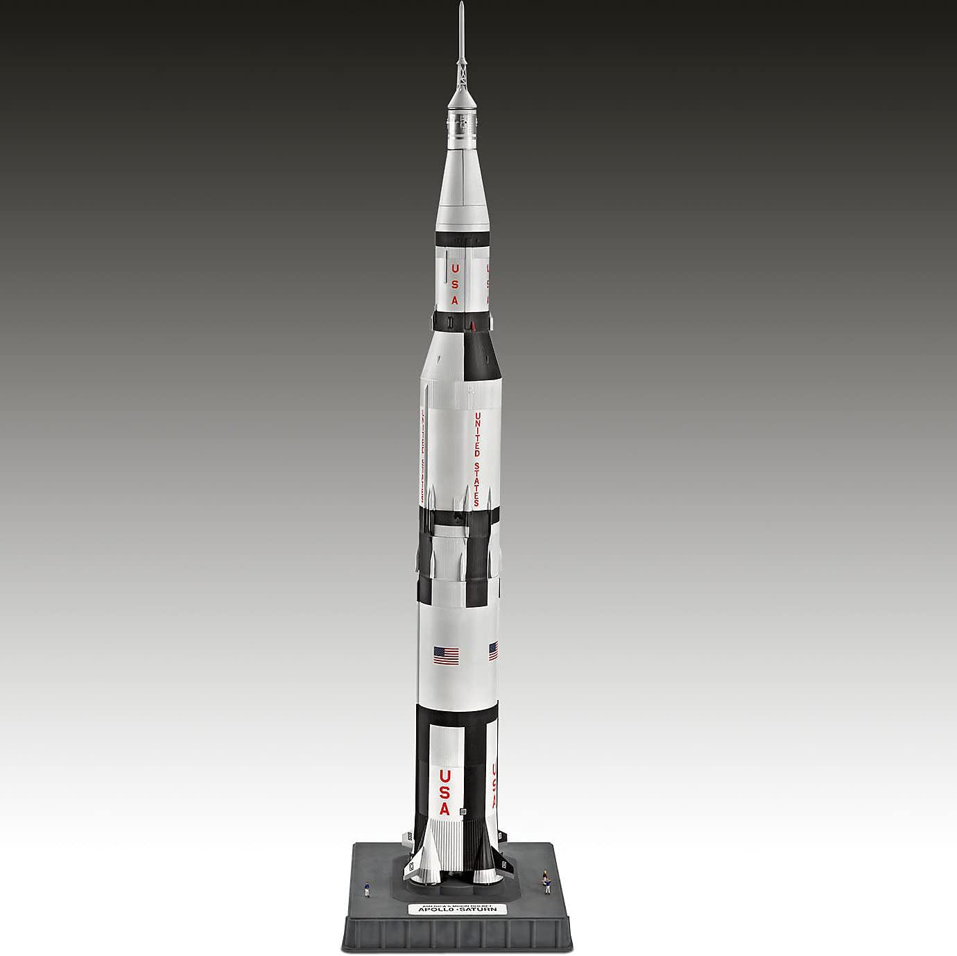 Revell 04909 - Apollo Saturn V Kit di Modello in Plastica, Scala 1:144 - immagine 2